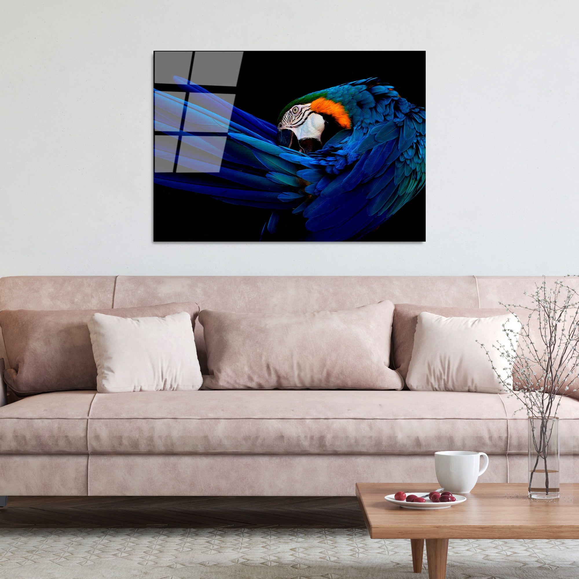 Quadro Decorativo em Vidro Temperado UV-285 50 x 70 cm – Multicolor, 4 mm