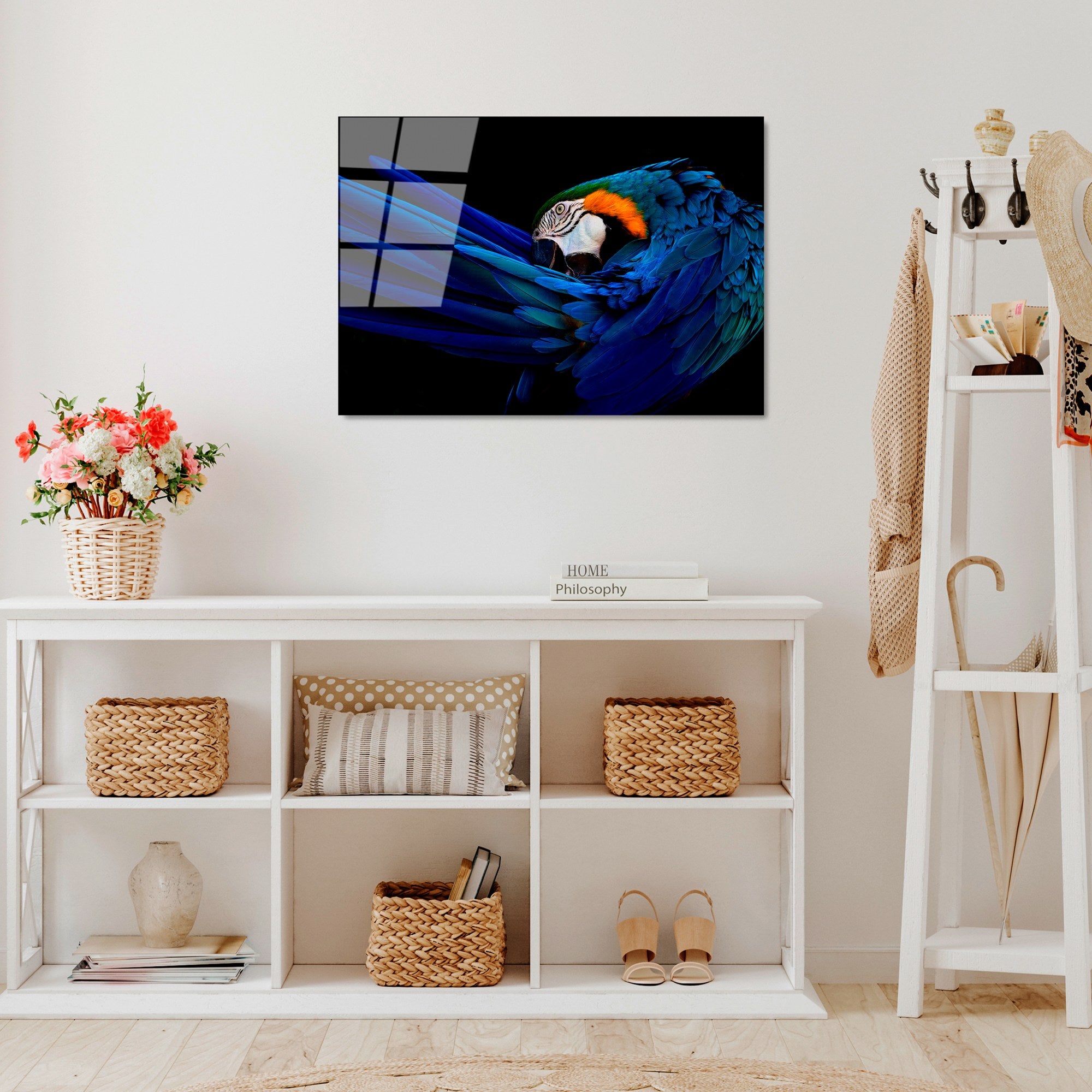 Quadro Decorativo em Vidro Temperado UV-285 50 x 70 cm – Multicolor, 4 mm