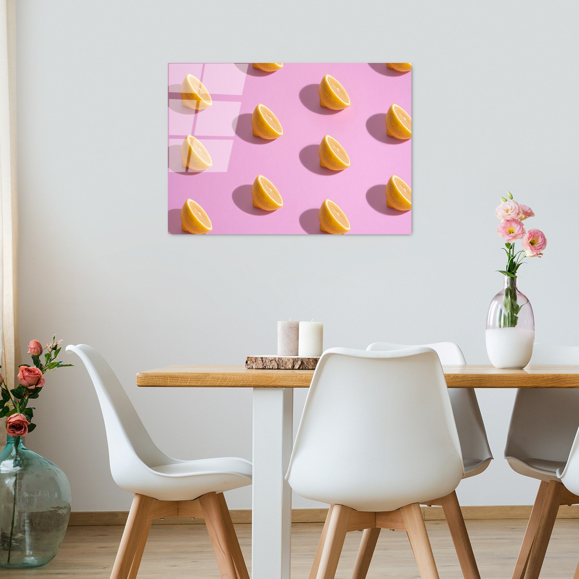 Quadro Decorativo em Vidro Temperado UV-288 50x70 cm Multicolor (4 mm)