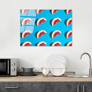 Quadro Decorativo em Vidro Temperado UV-289, Multicolor, 50x70 cm (4 mm)