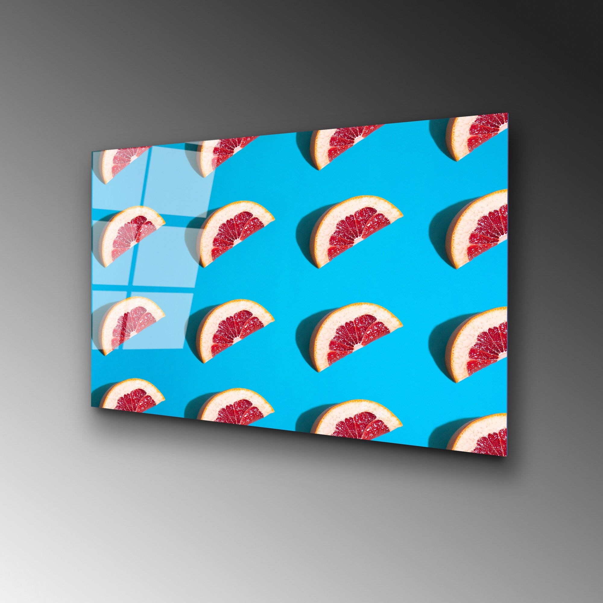 Quadro Decorativo em Vidro Temperado UV-289, Multicolor, 50x70 cm (4 mm)