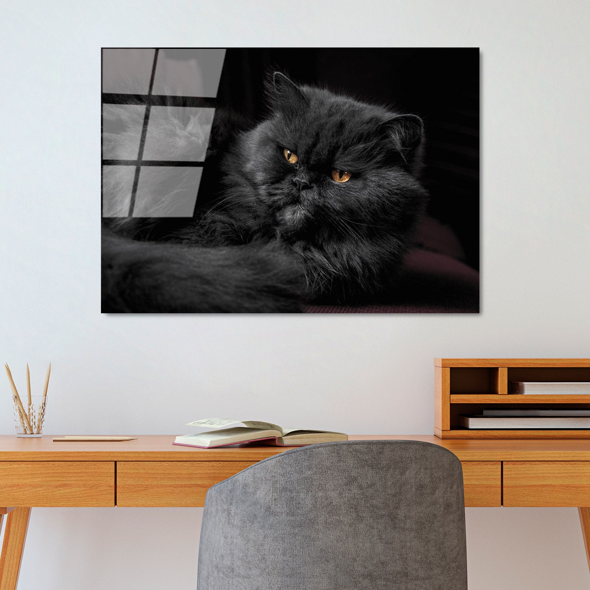 Quadro Decorativo em Vidro Temperado UV-291, Multicolor, 50 x 70 cm (4 mm)