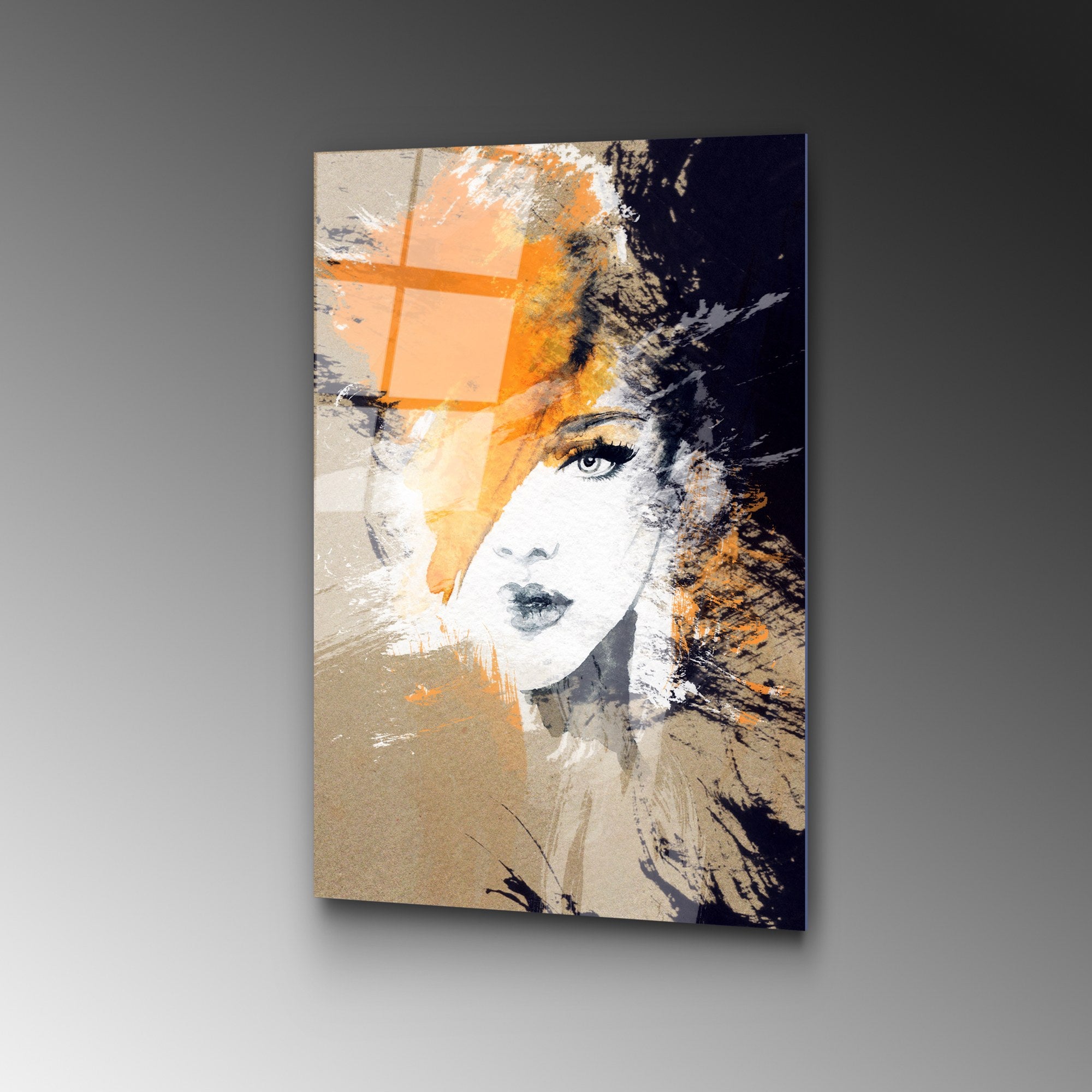 UV-293 Quadro Decorativo em Vidro Temperado 50x70 cm, Multicolor (4 mm)