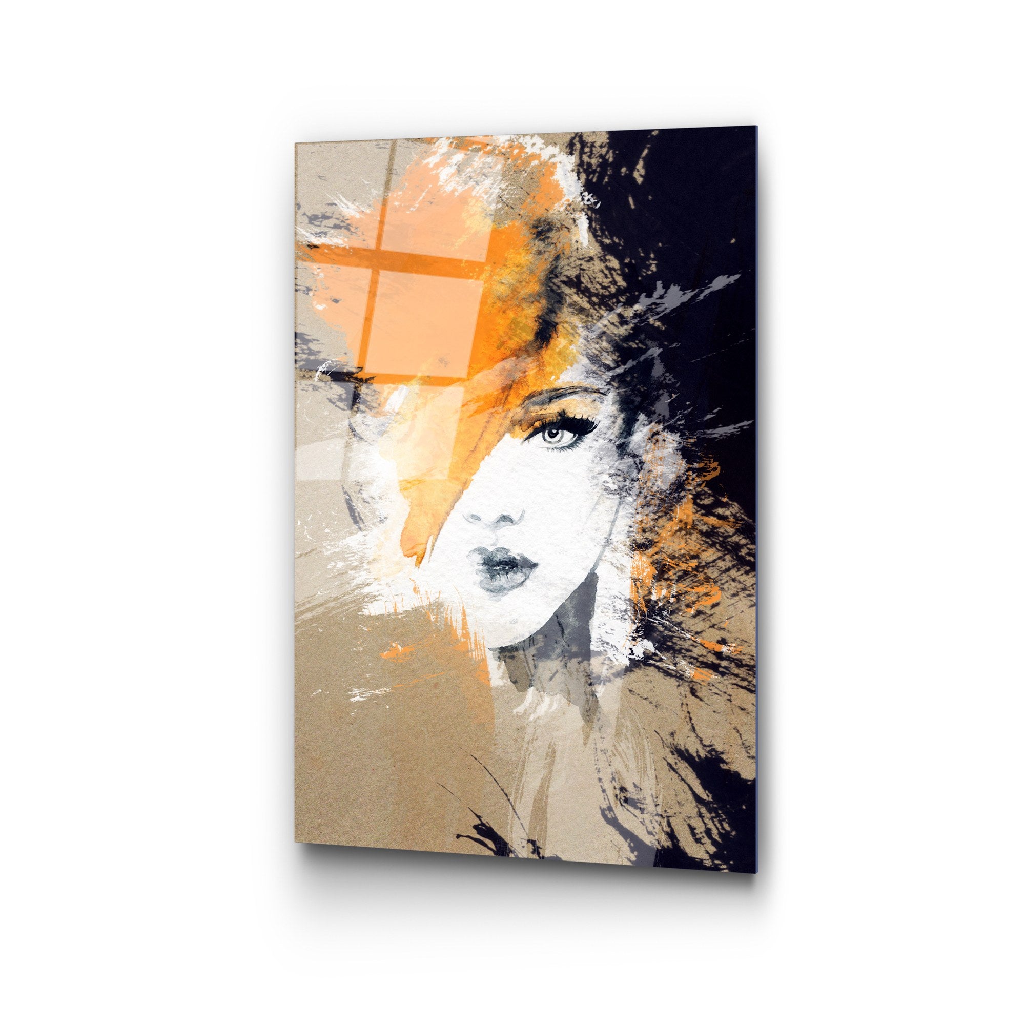 UV-293 Quadro Decorativo em Vidro Temperado 50x70 cm, Multicolor (4 mm)