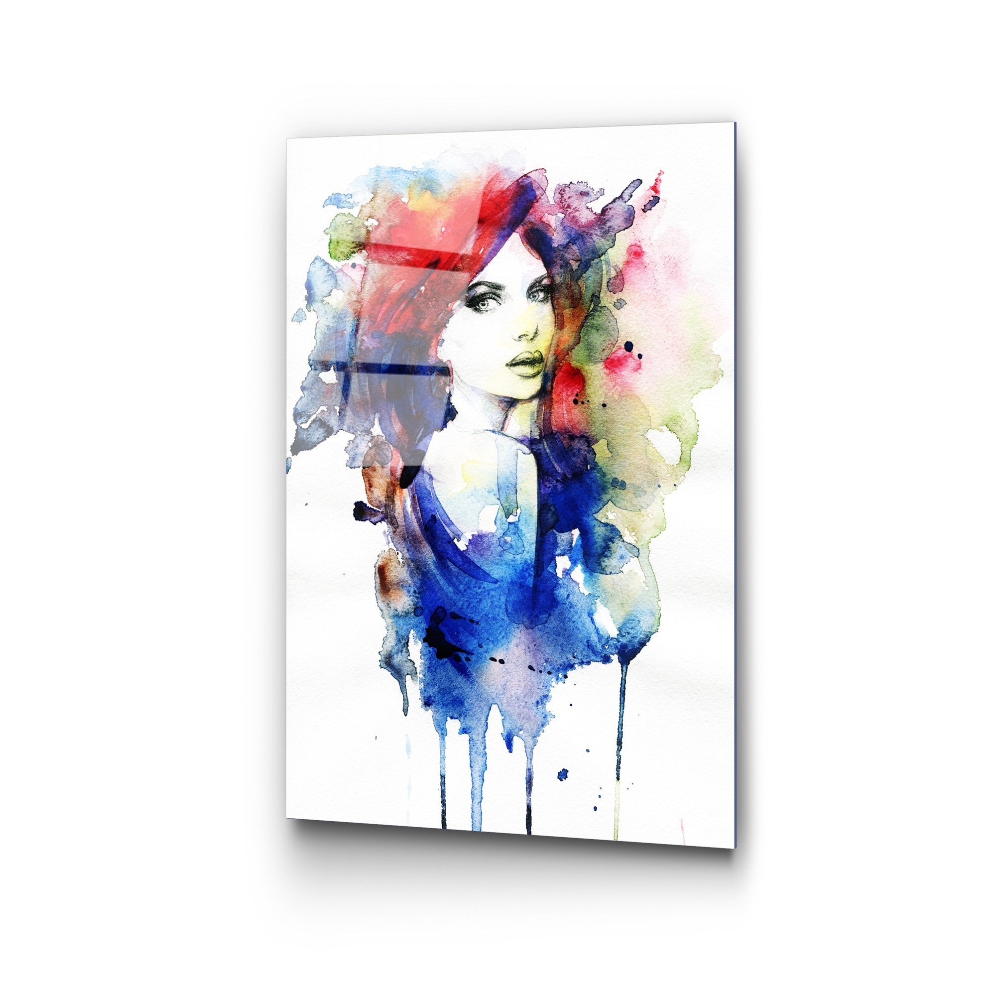 Quadro Decorativo em Vidro Temperado UV-294, Multicolor, 50 x 70 cm (4 mm)