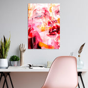 Quadro Decorativo em Vidro Temperado UV-296, 50x70 cm, Multicolor, 4 mm