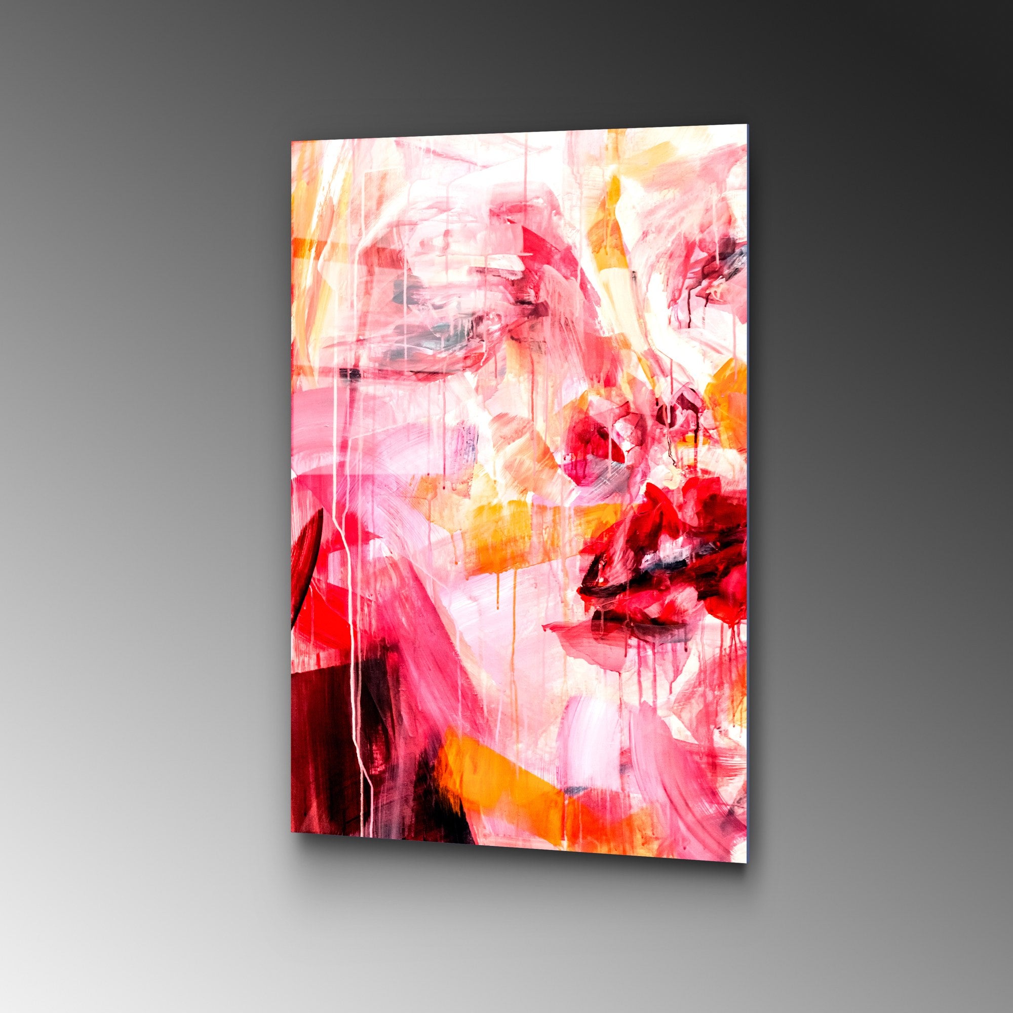 Quadro Decorativo em Vidro Temperado UV-296, 50x70 cm, Multicolor, 4 mm