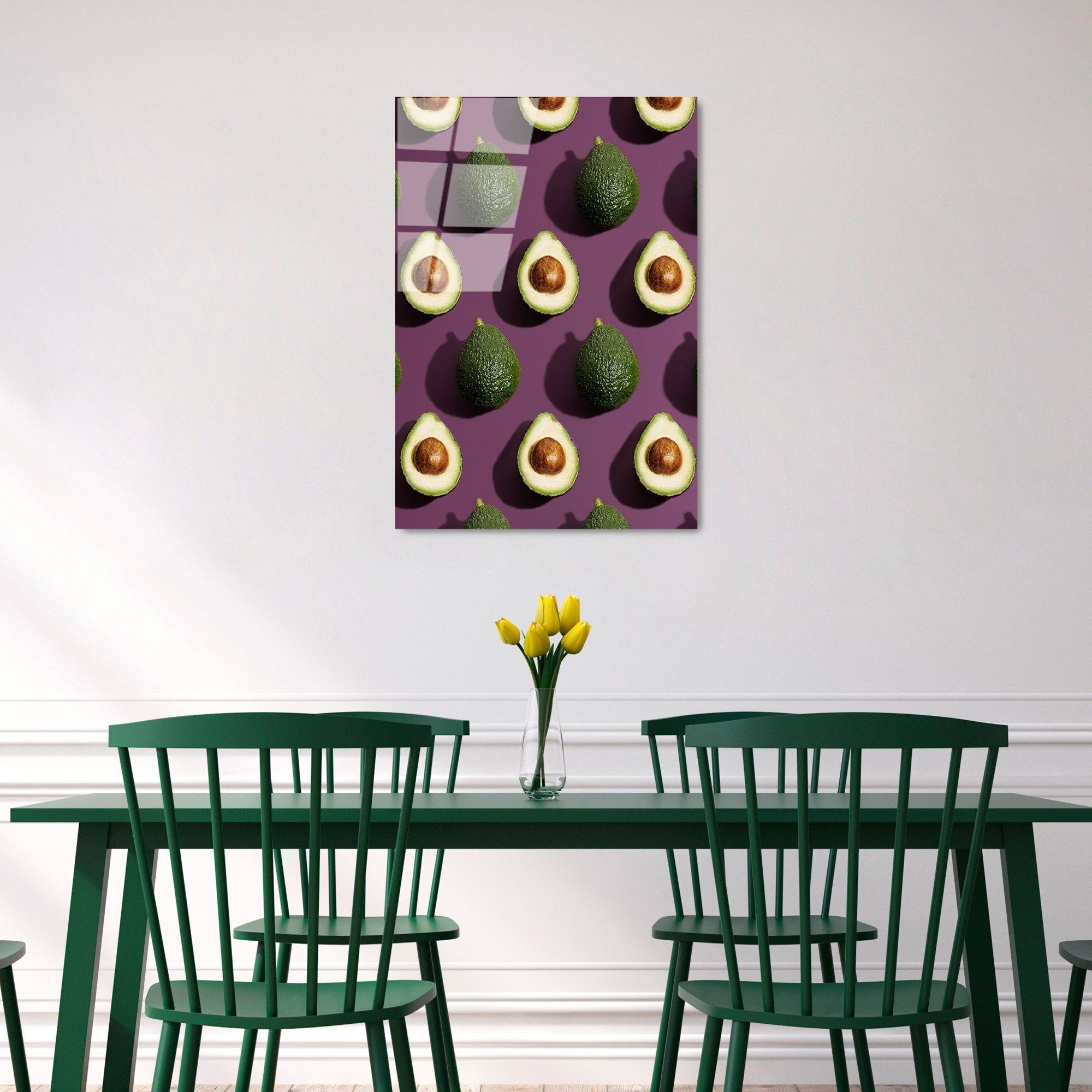 Quadro Decorativo em Vidro Temperado 4 mm (50 x 70 cm) Multicolor – UV-298