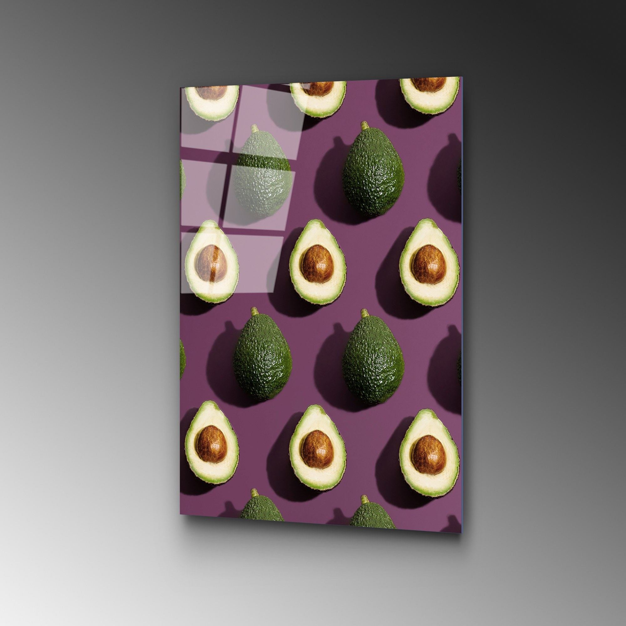 Quadro Decorativo em Vidro Temperado 4 mm (50 x 70 cm) Multicolor – UV-298