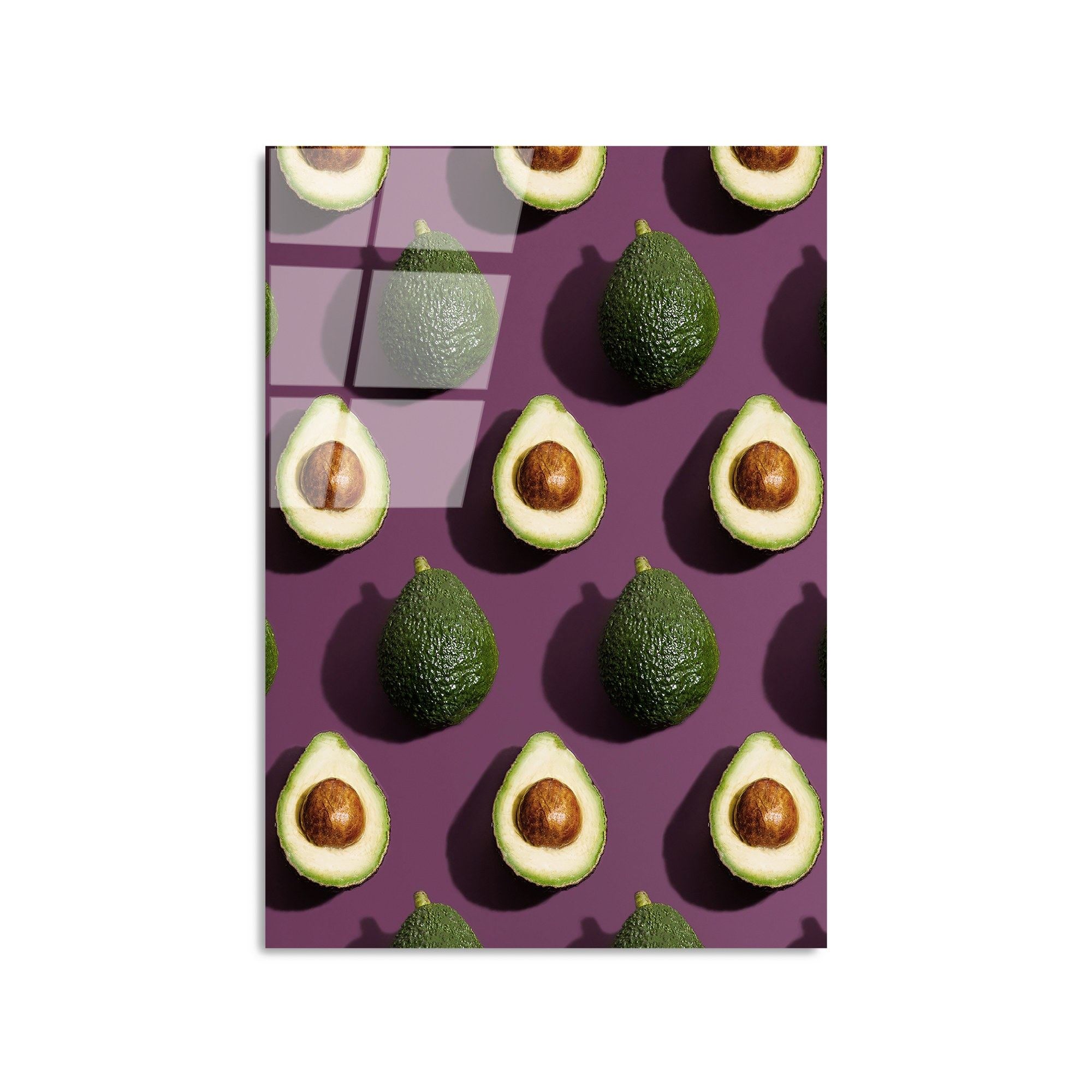 Quadro Decorativo em Vidro Temperado 4 mm (50 x 70 cm) Multicolor – UV-298