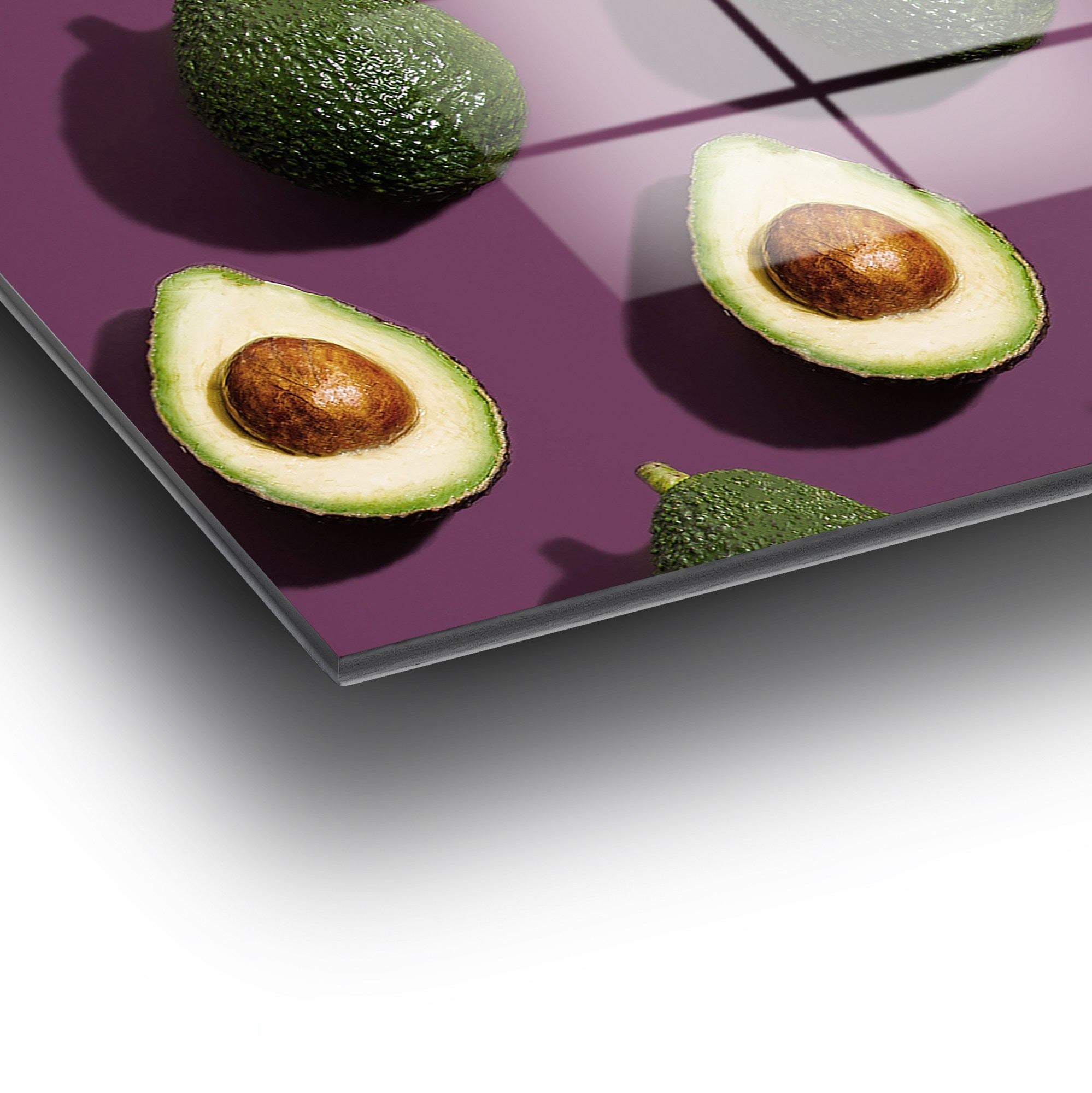 Quadro Decorativo em Vidro Temperado 4 mm (50 x 70 cm) Multicolor – UV-298