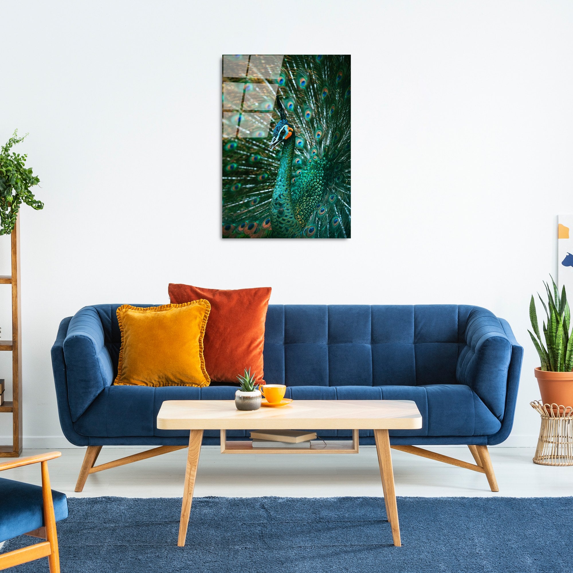 Quadro Decorativo em Vidro Temperado UV-299, 50 x 70 cm, Multicolor, 4 mm
