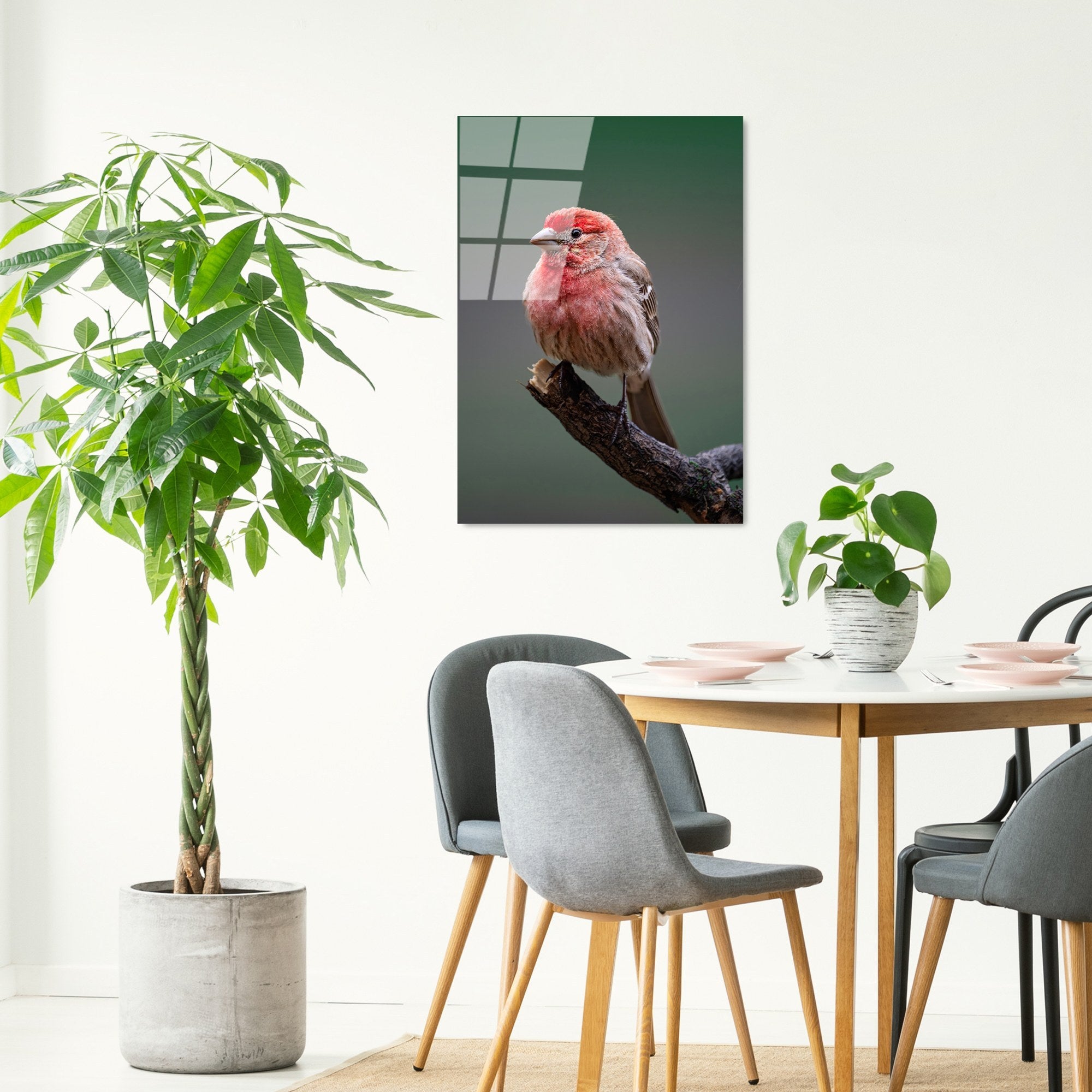 Quadro Decorativo em Vidro Temperado UV-300, Multicolor, 50 x 70 cm (4 mm)