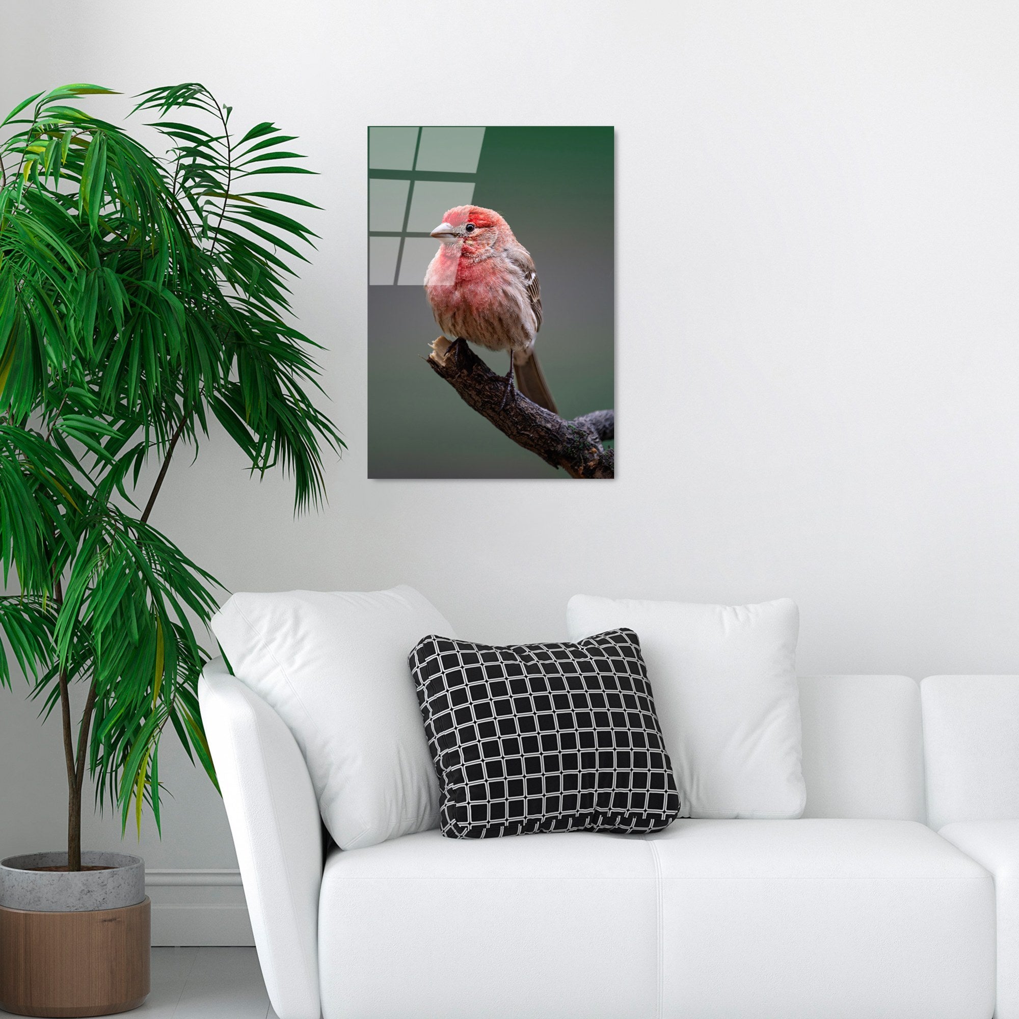 Quadro Decorativo em Vidro Temperado UV-300, Multicolor, 50 x 70 cm (4 mm)