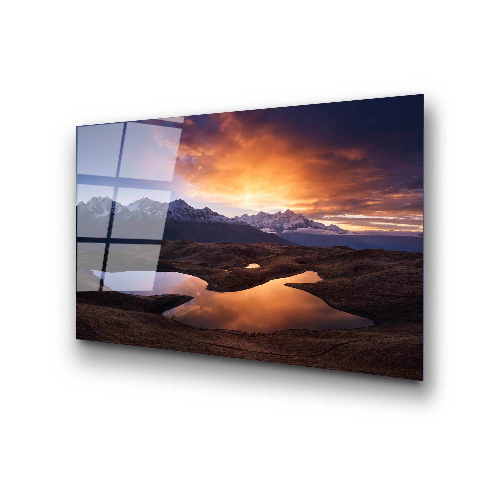 Quadro Decorativo em Vidro Temperado UV-303, 50x70 cm, Multicolor, 4 mm