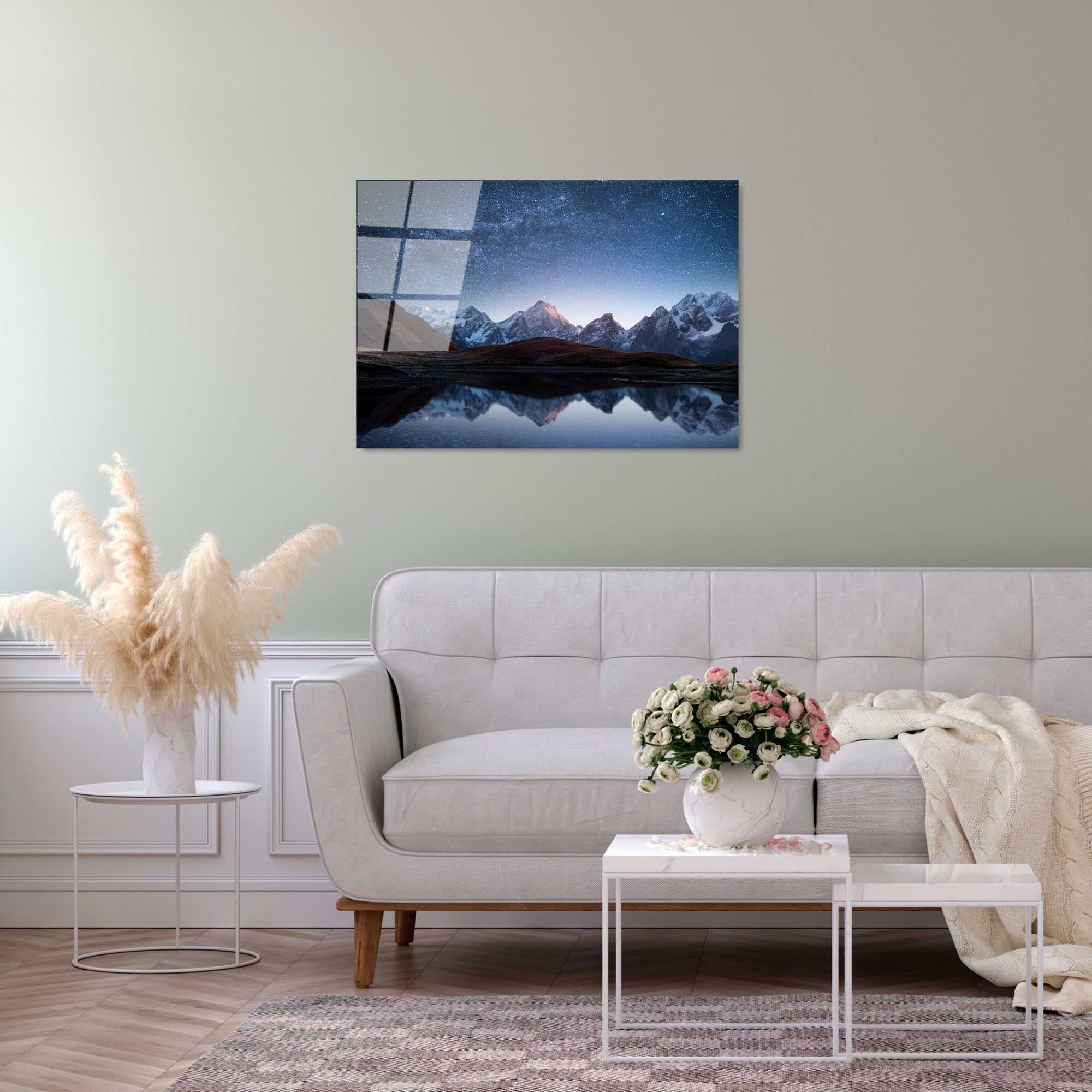 Quadro Decorativo em Vidro Temperado UV-305, 50 x 70 cm, Multicolor, 4 mm