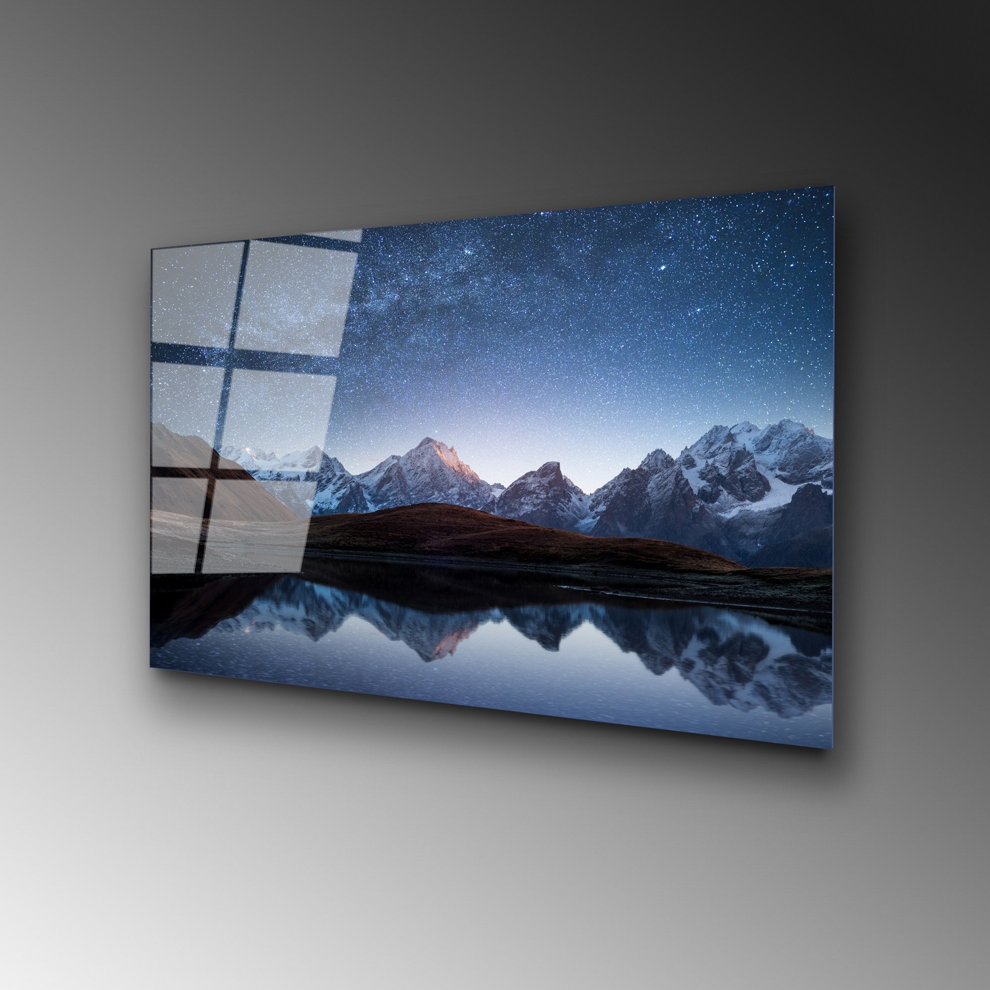 Quadro Decorativo em Vidro Temperado UV-305, 50 x 70 cm, Multicolor, 4 mm