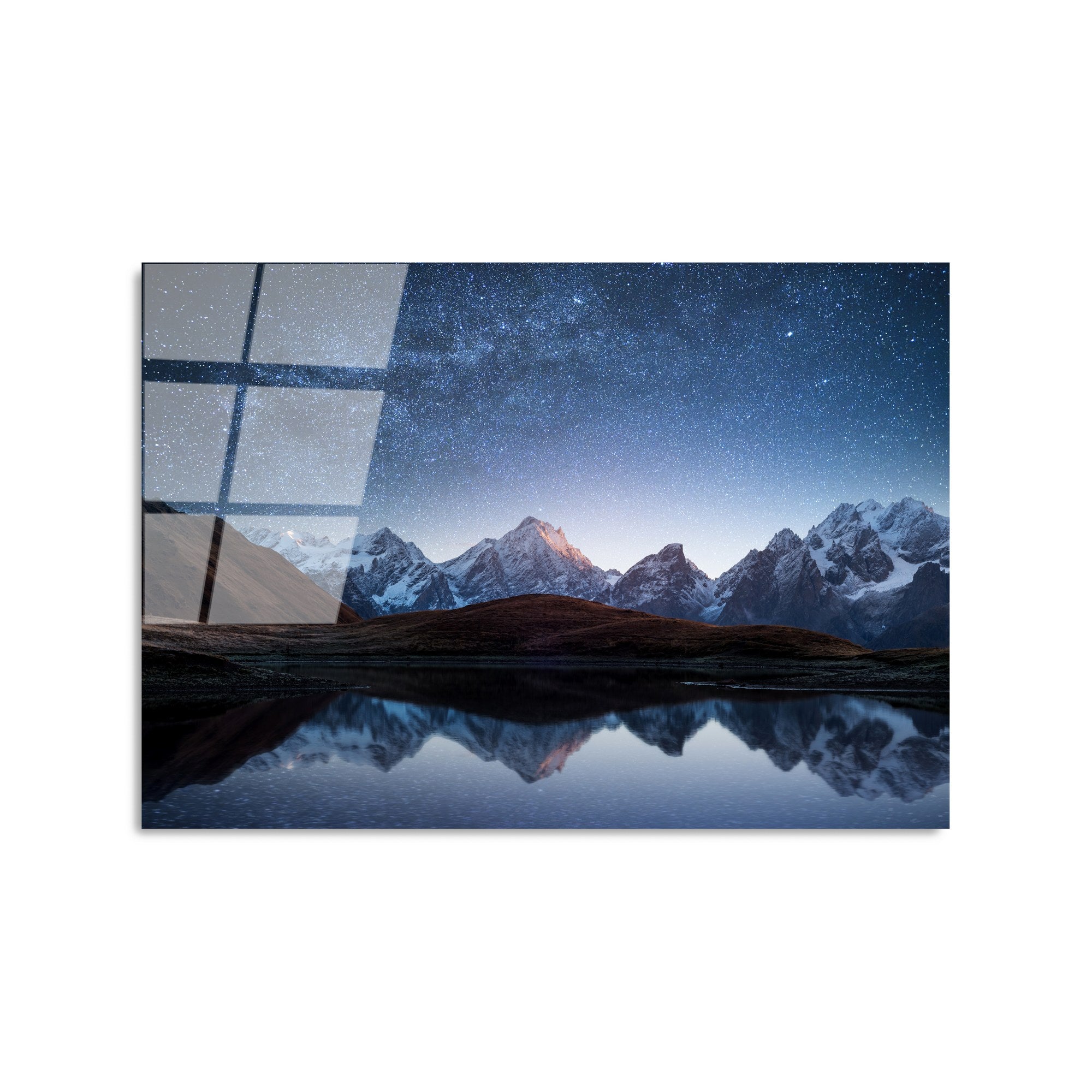 Quadro Decorativo em Vidro Temperado UV-305, 50 x 70 cm, Multicolor, 4 mm