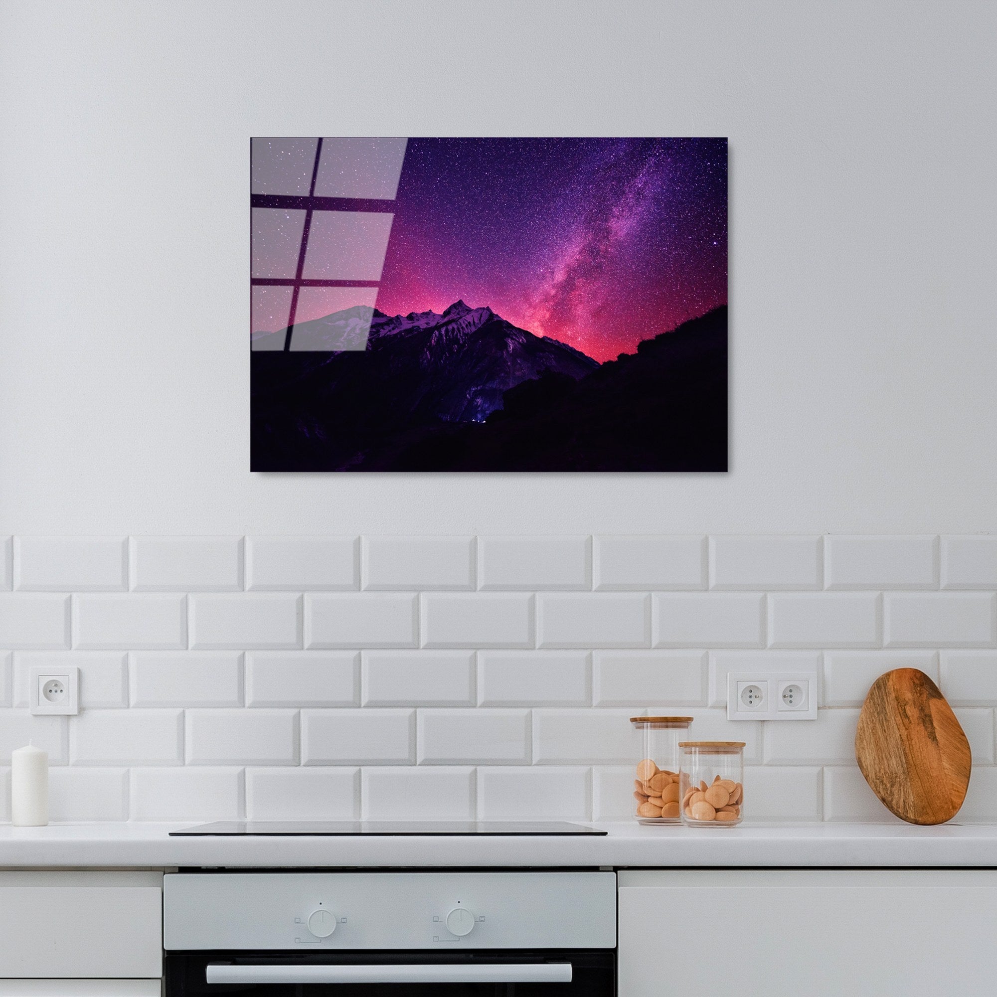 Quadro Decorativo em Vidro Temperado Multicolor 50x70 cm (4 mm) – UV-306