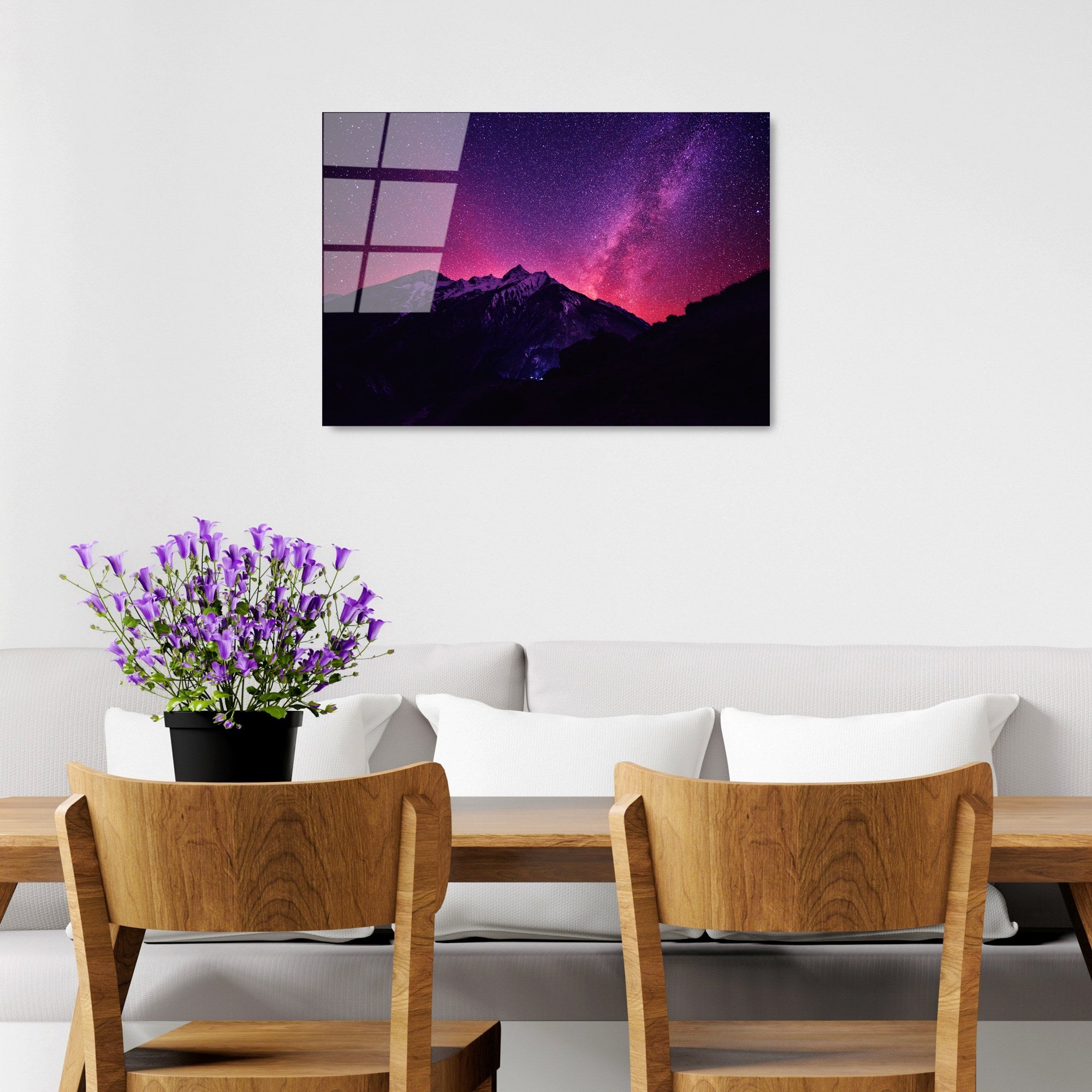 Quadro Decorativo em Vidro Temperado Multicolor 50x70 cm (4 mm) – UV-306