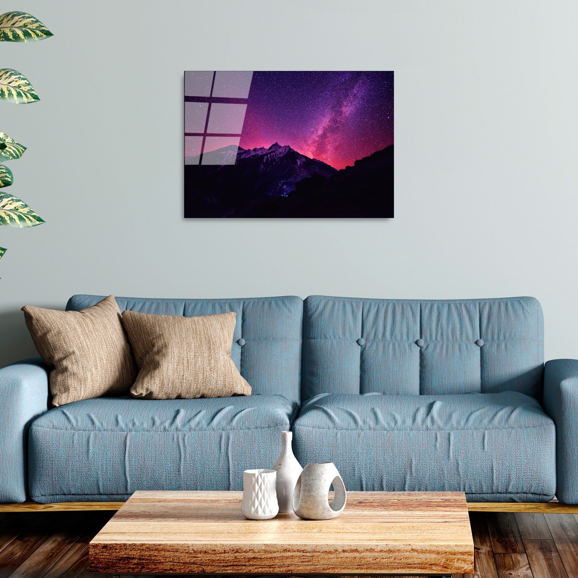 Quadro Decorativo em Vidro Temperado Multicolor 50x70 cm (4 mm) – UV-306