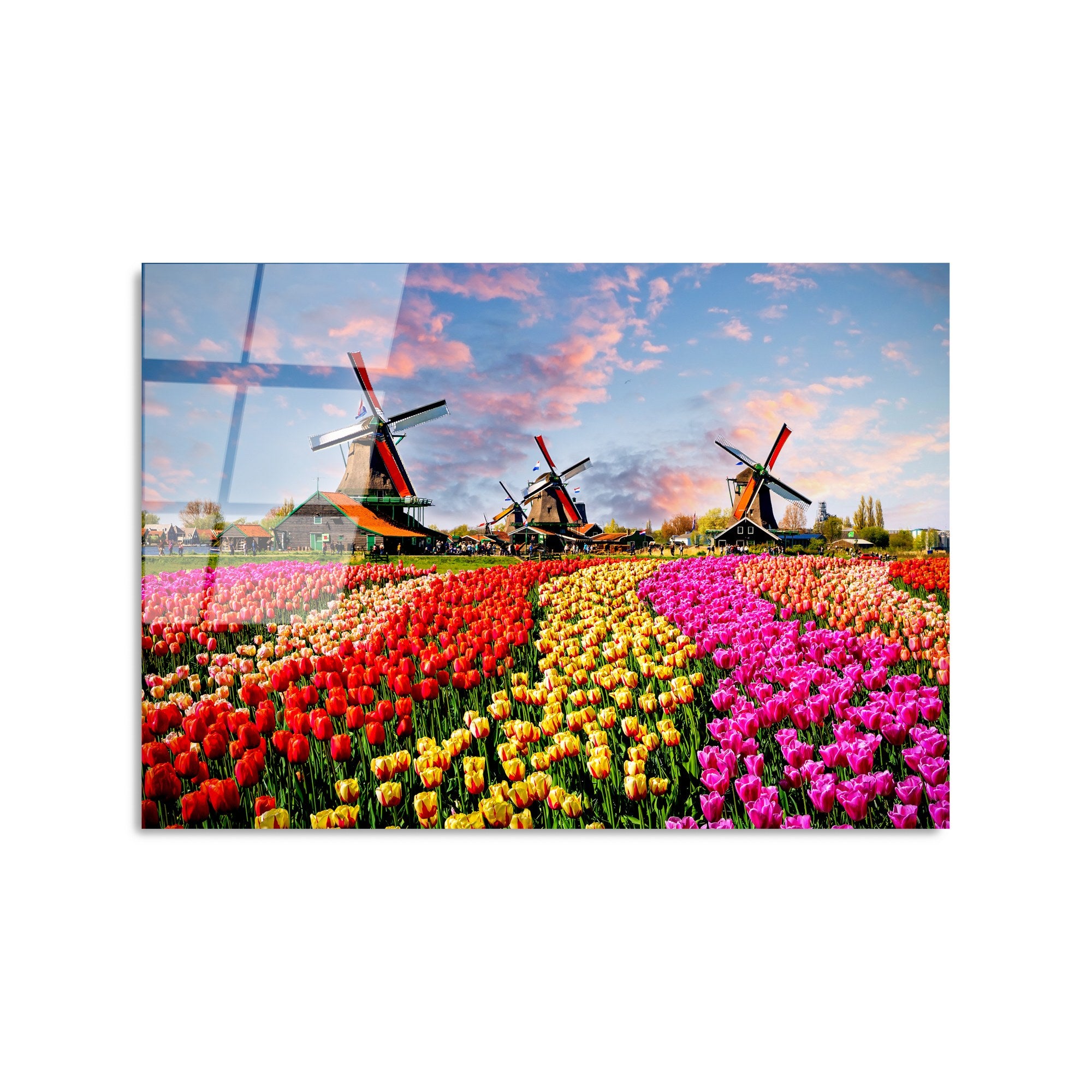 Quadro Decorativo em Vidro Temperado UV-308, Multicor, 50 x 70 cm, 4 mm