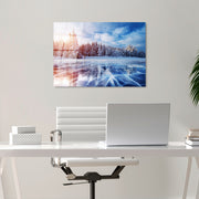 Quadro Decorativo em Vidro Temperado UV-309, Multicolor, 50 x 70 cm, 4 mm