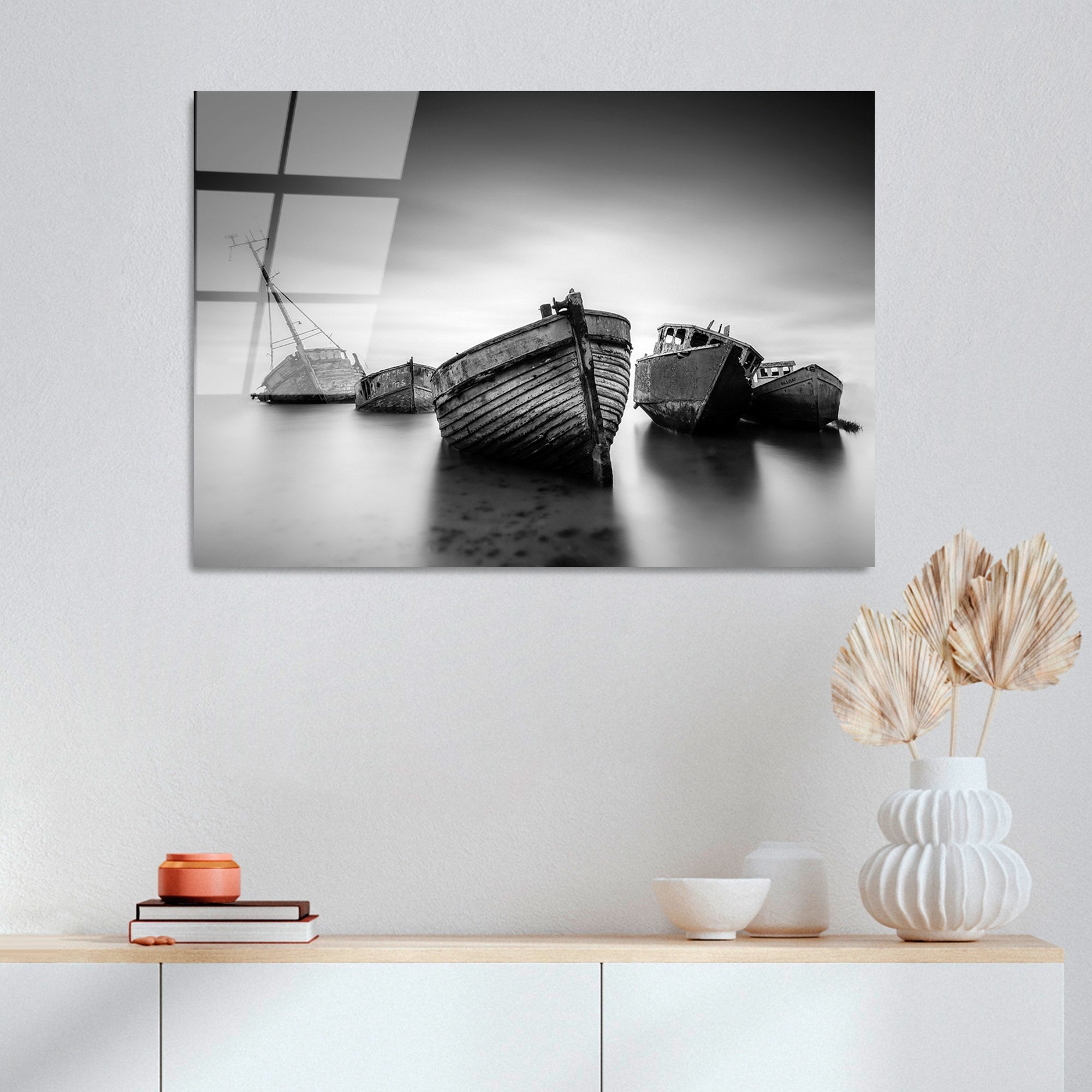 Quadro Decorativo em Vidro Temperado UV-313, Multicolor, 50 x 70 cm, 4 mm