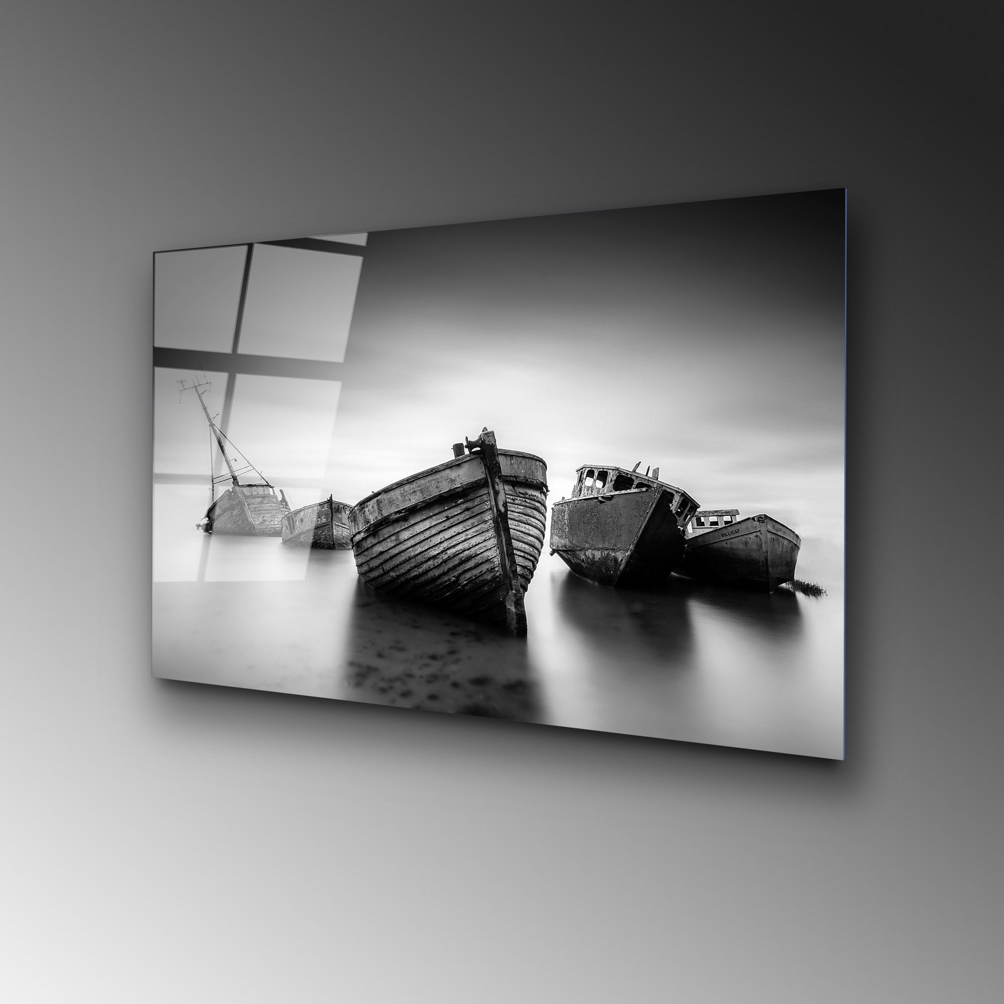 Quadro Decorativo em Vidro Temperado UV-313, Multicolor, 50 x 70 cm, 4 mm