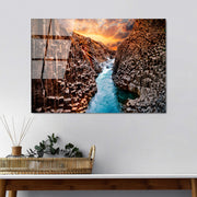 Quadro Decorativo em Vidro Temperado Multicolor 50x70 cm UV-315 (4 mm)