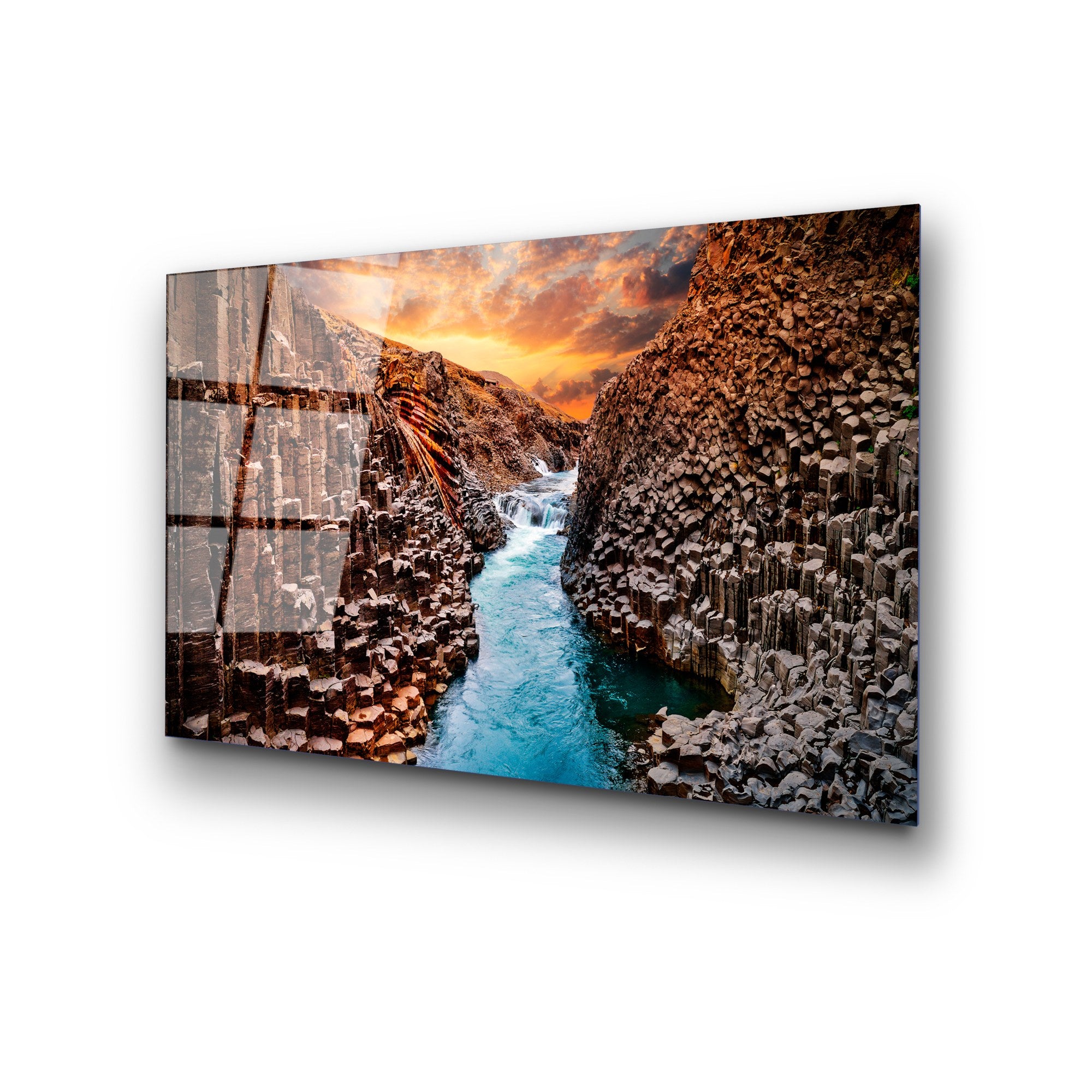 Quadro Decorativo em Vidro Temperado Multicolor 50x70 cm UV-315 (4 mm)