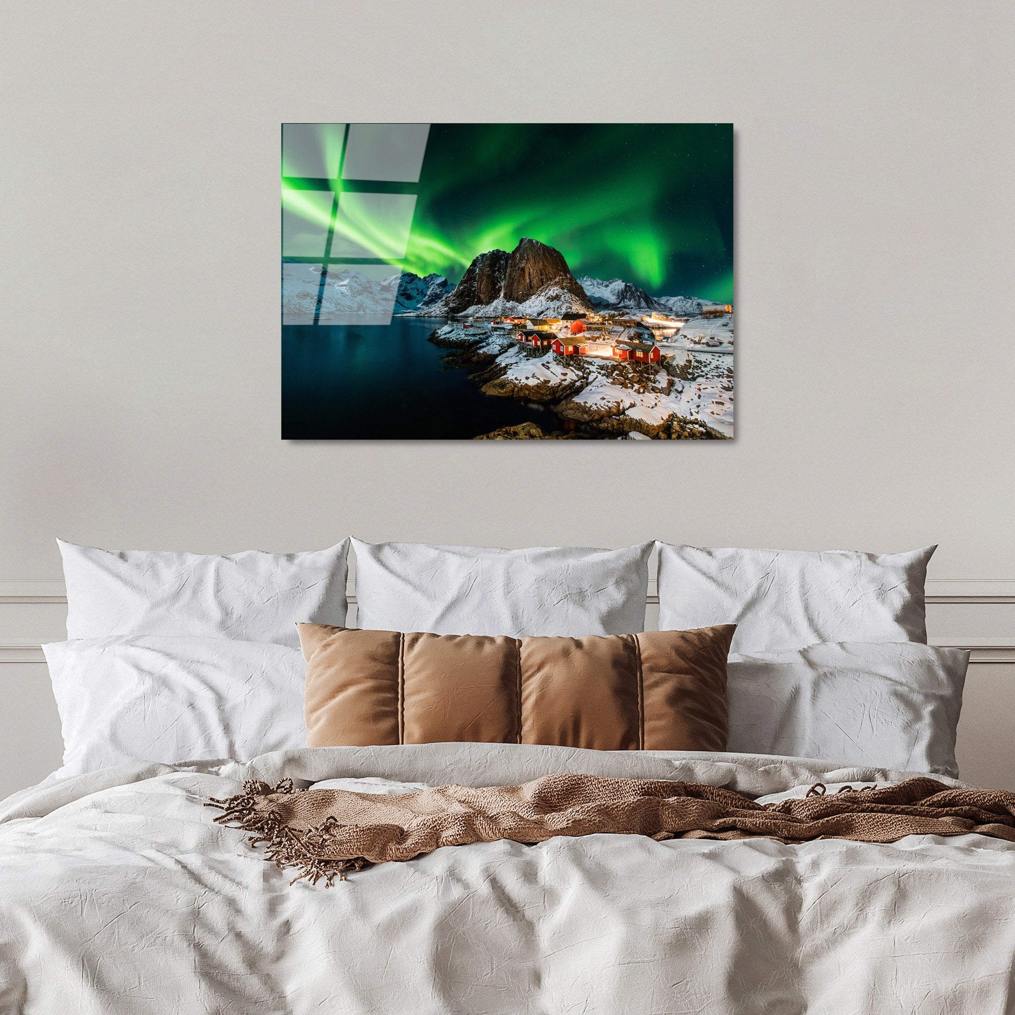 Quadro Decorativo em Vidro Temperado UV-317, 50 x 70 cm, Multicolor, 4 mm