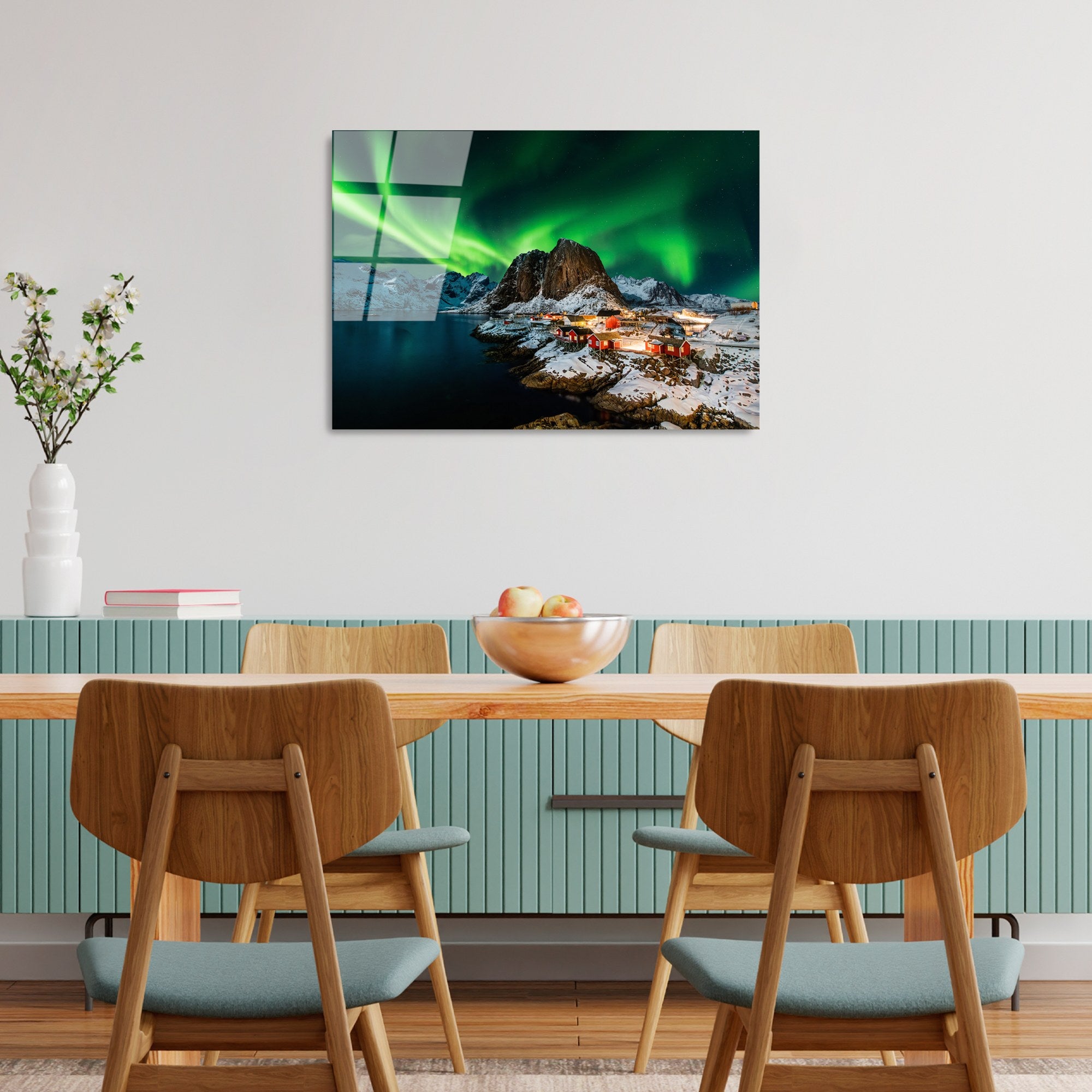 Quadro Decorativo em Vidro Temperado UV-317, 50 x 70 cm, Multicolor, 4 mm