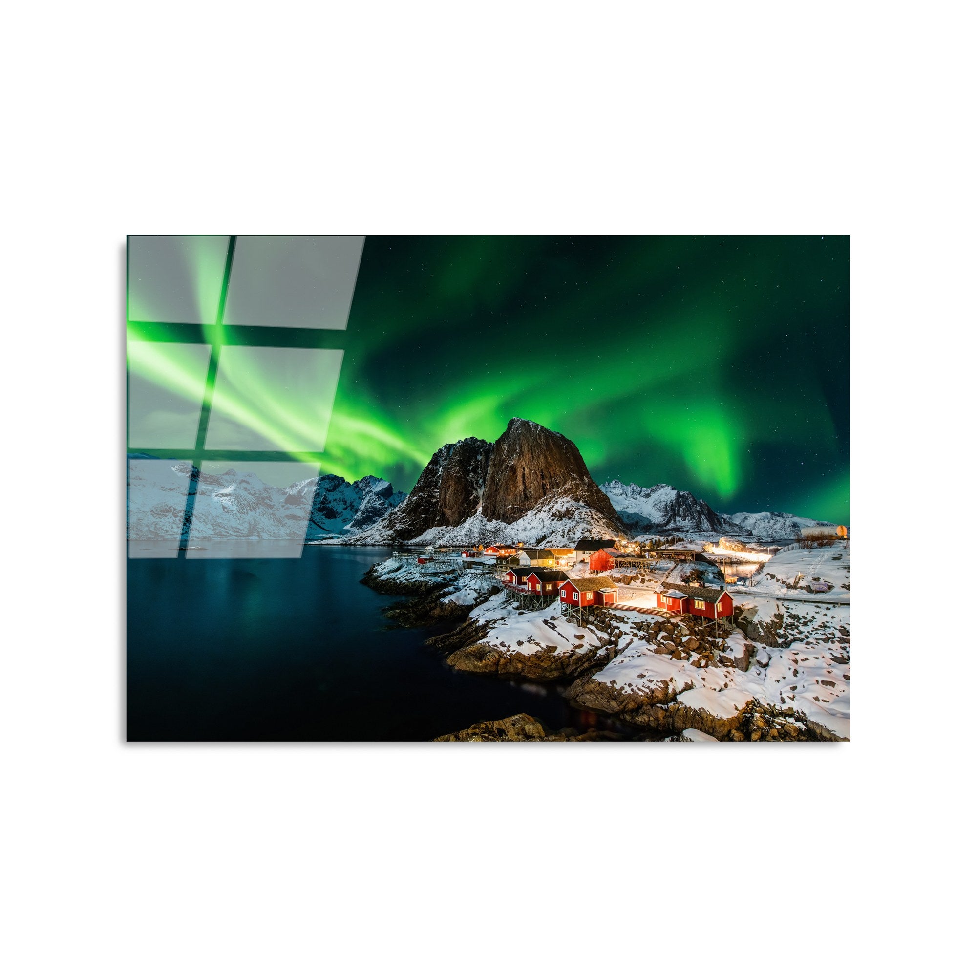 Quadro Decorativo em Vidro Temperado UV-317, 50 x 70 cm, Multicolor, 4 mm