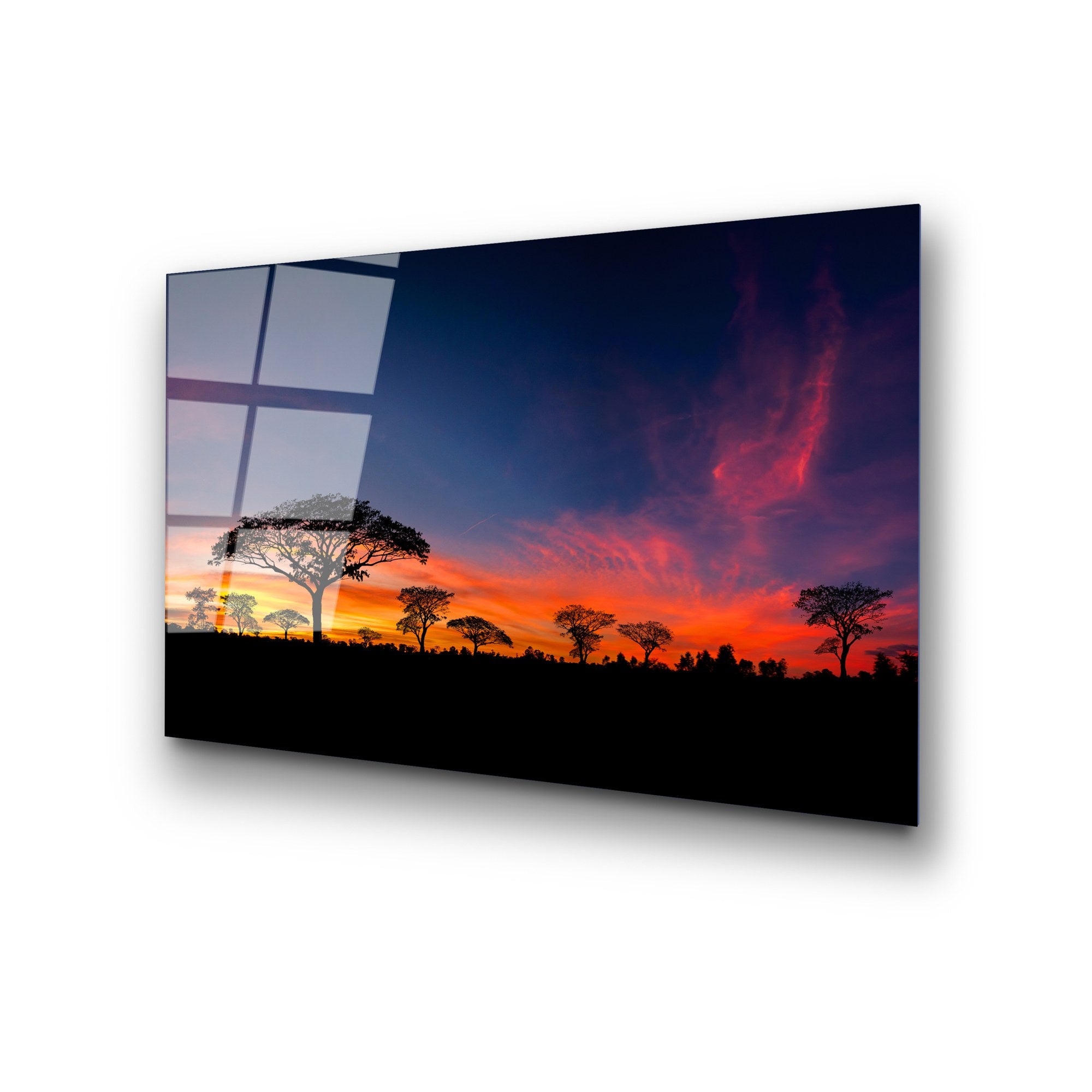 Quadro Decorativo em Vidro Temperado UV-320 50 x 70 cm, Multicolor, 4 mm