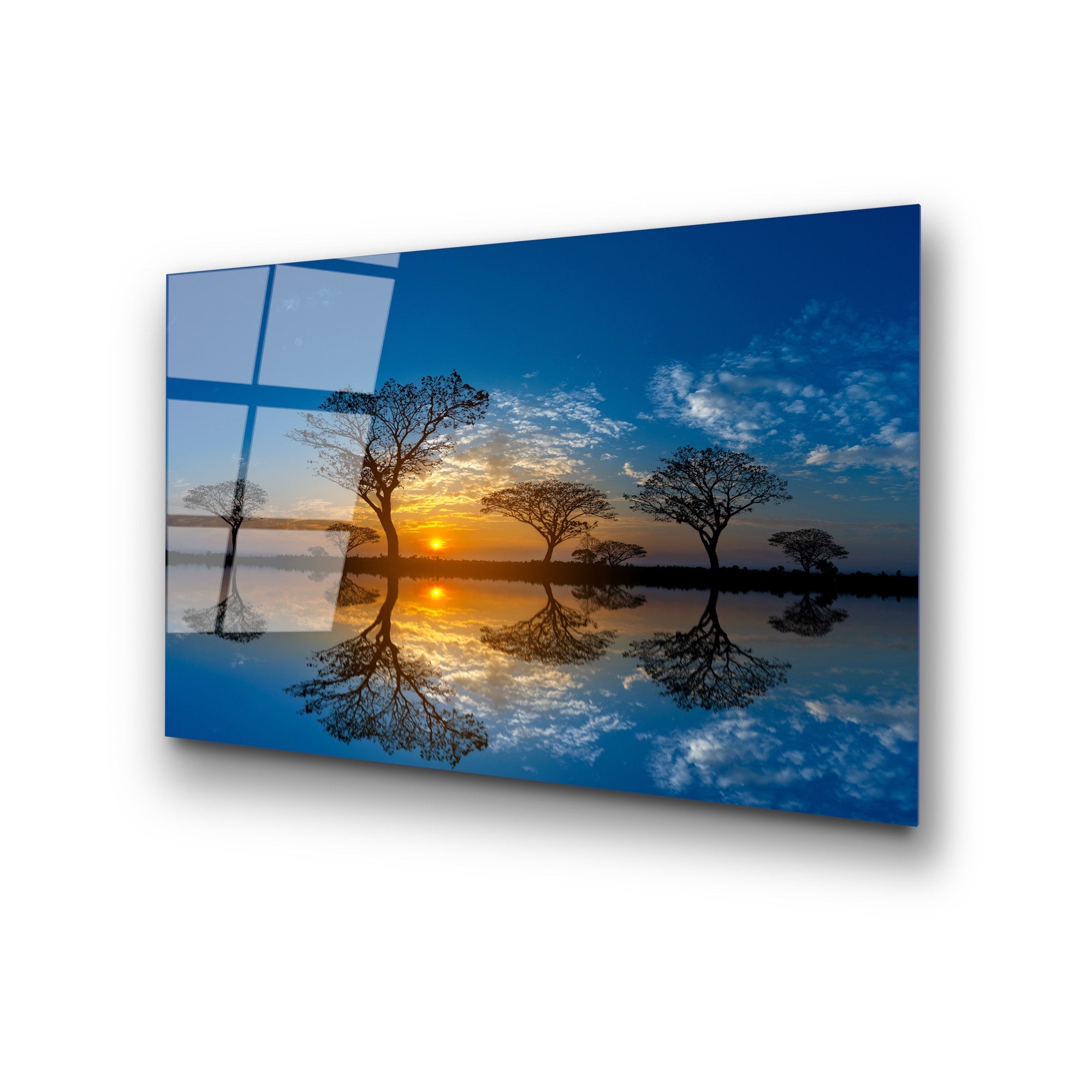 Quadro Decorativo em Vidro Temperado UV-321, 50 x 70 cm, Multicolor, 4 mm