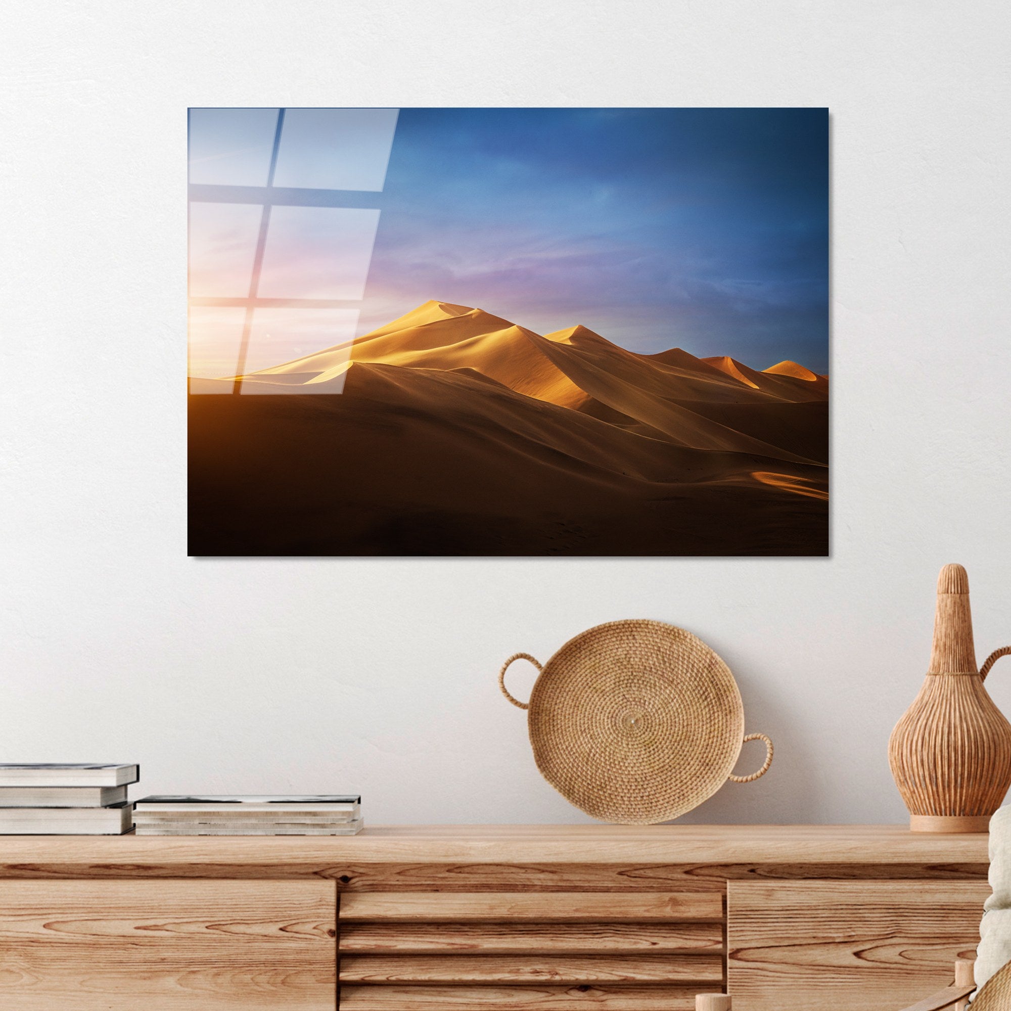 Quadro Decorativo em Vidro Temperado UV-322 50 x 70 cm – Multicolor, 4 mm