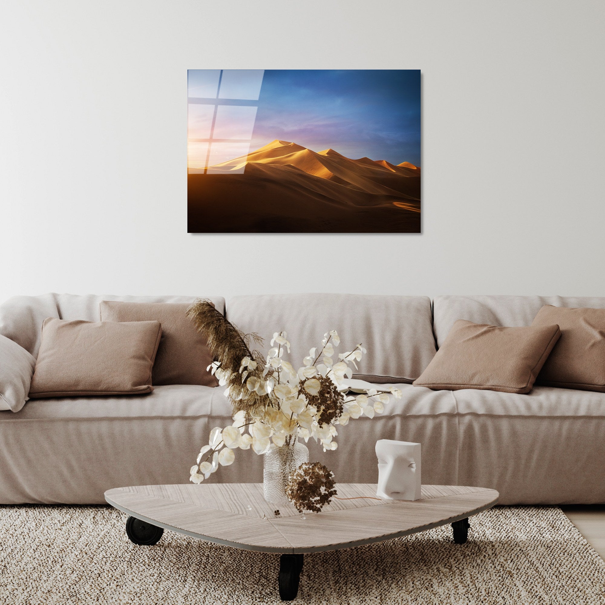 Quadro Decorativo em Vidro Temperado UV-322 50 x 70 cm – Multicolor, 4 mm