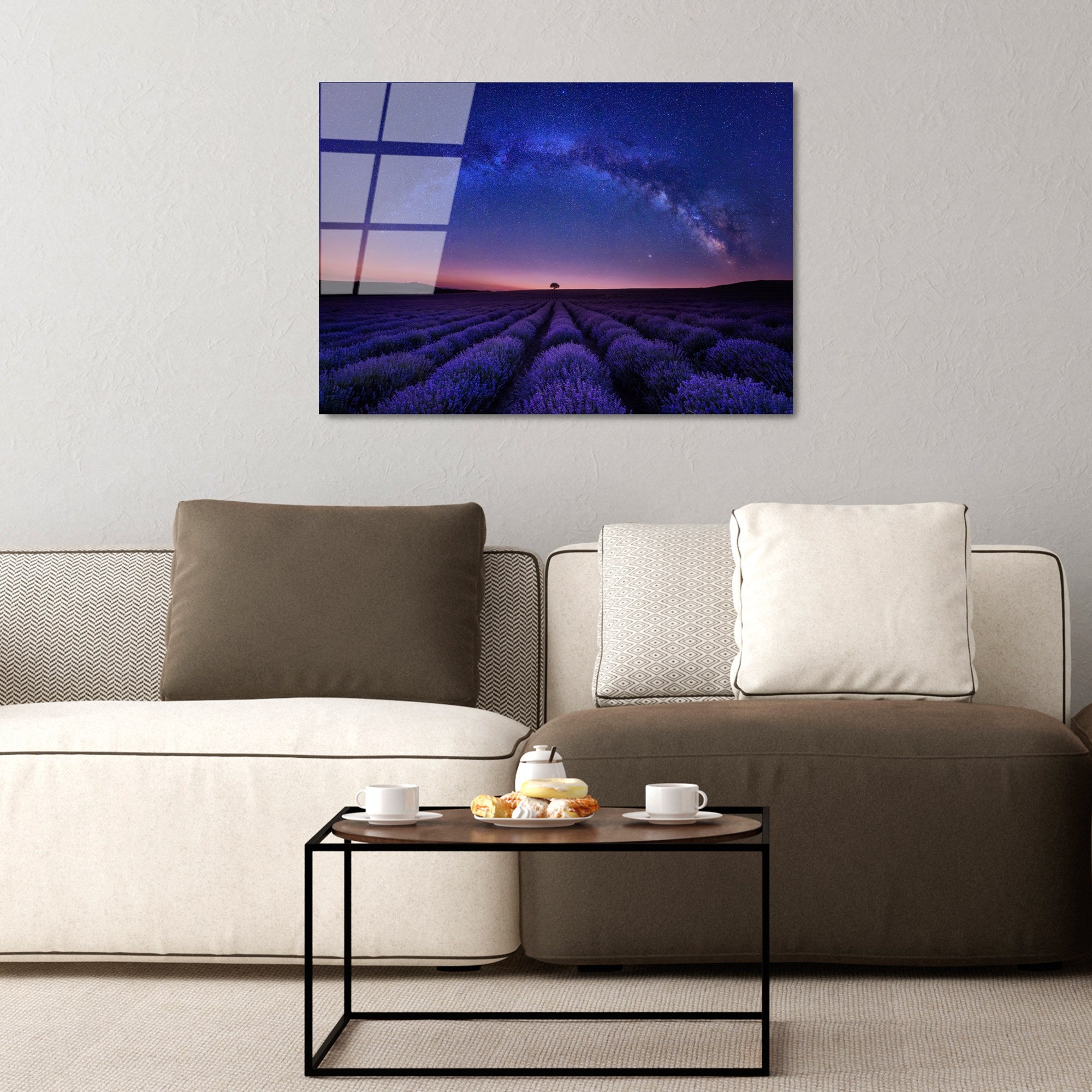 Quadro Decorativo 50 x 70 cm em 100% Vidro Temperado (4 mm) UV-323 – Multicolor