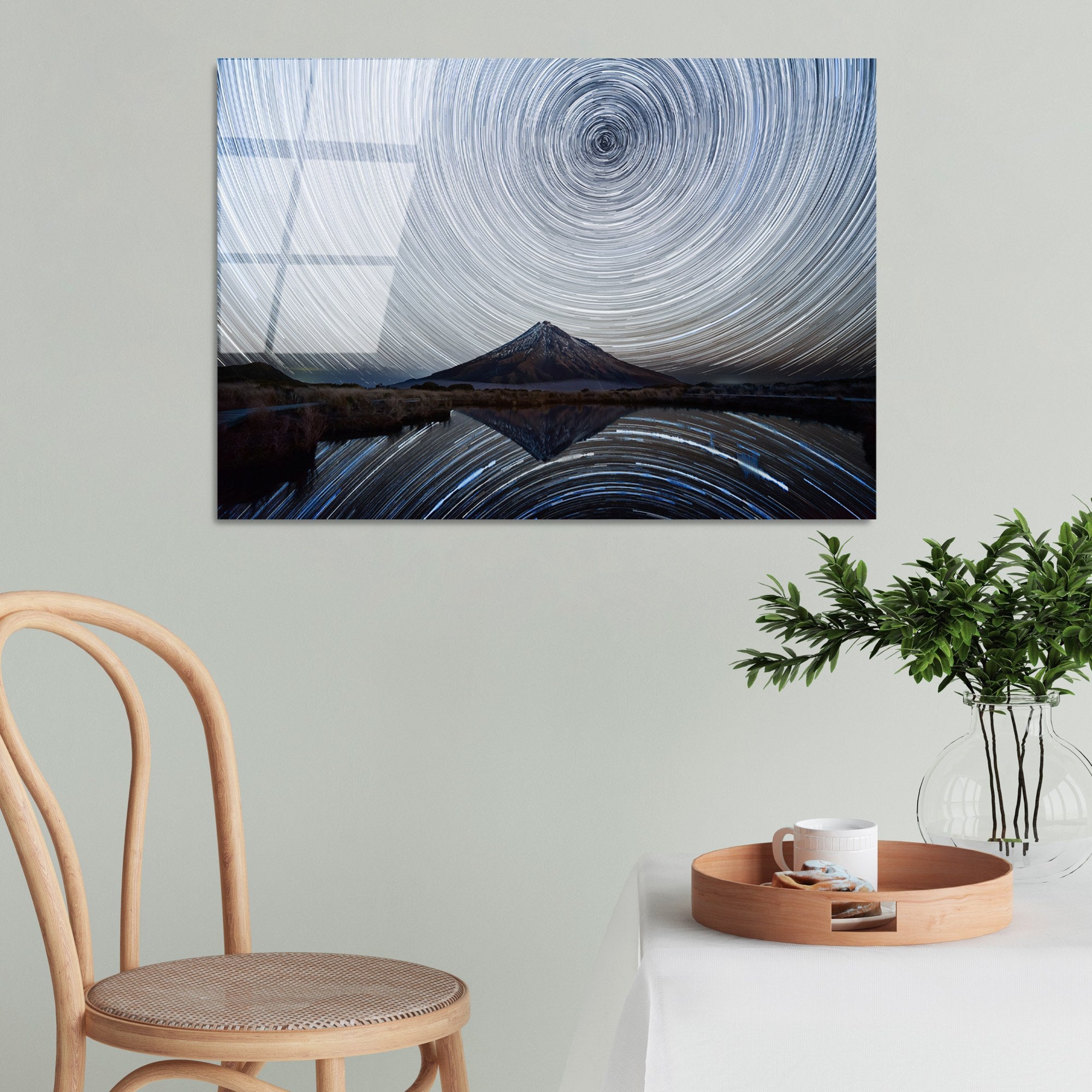 Quadro Decorativo em Vidro Temperado 100% UV-324, 50 x 70 cm, Multicolor (4 mm)