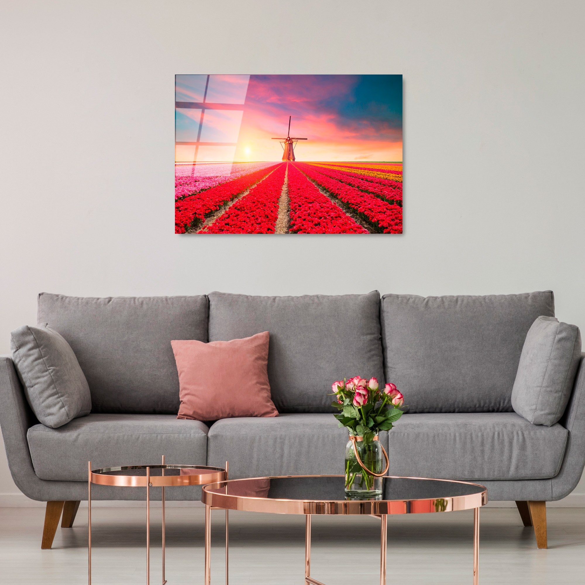 Quadro Decorativo em Vidro Temperado UV-325 – Multicolor – 50 x 70 cm (4 mm)