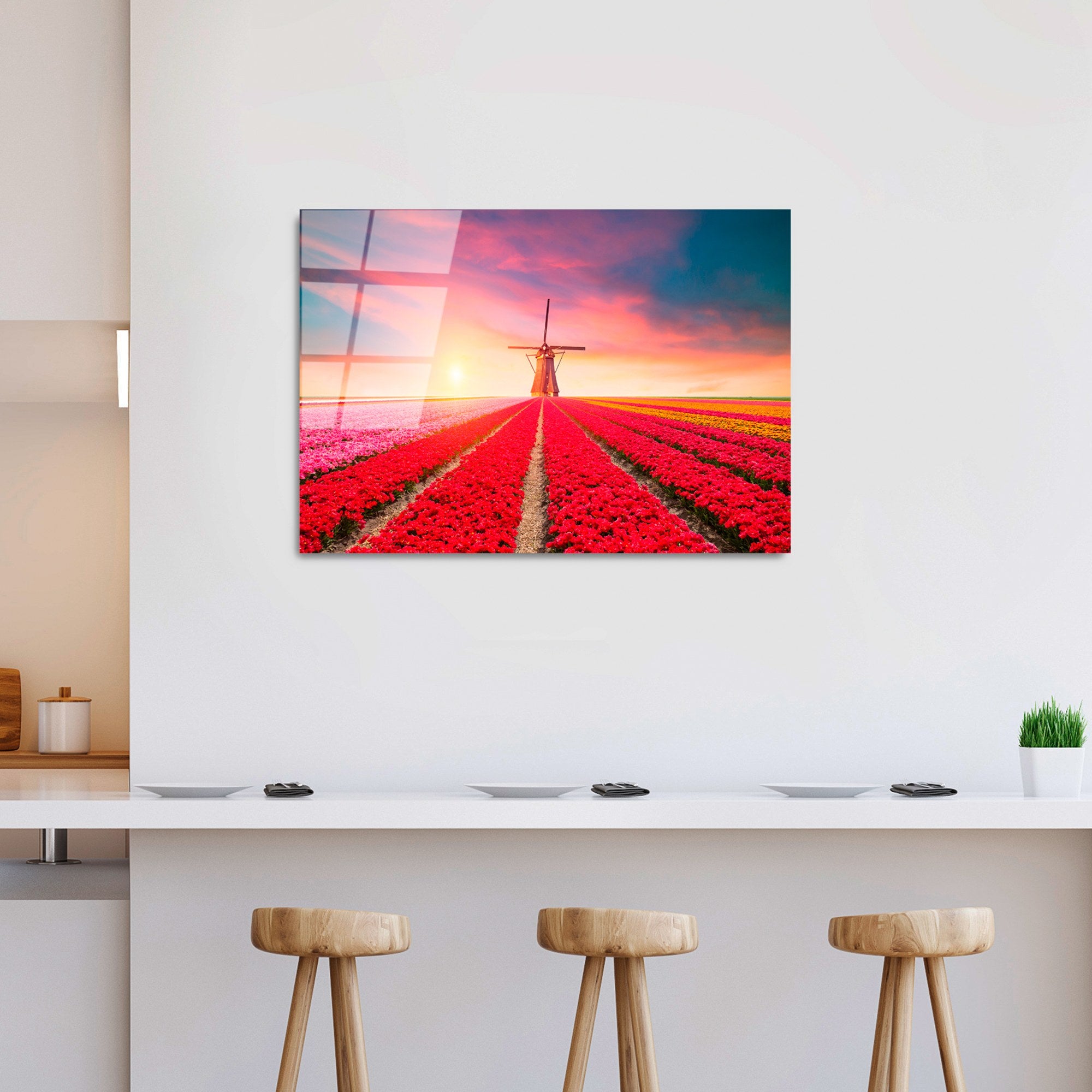 Quadro Decorativo em Vidro Temperado UV-325 – Multicolor – 50 x 70 cm (4 mm)