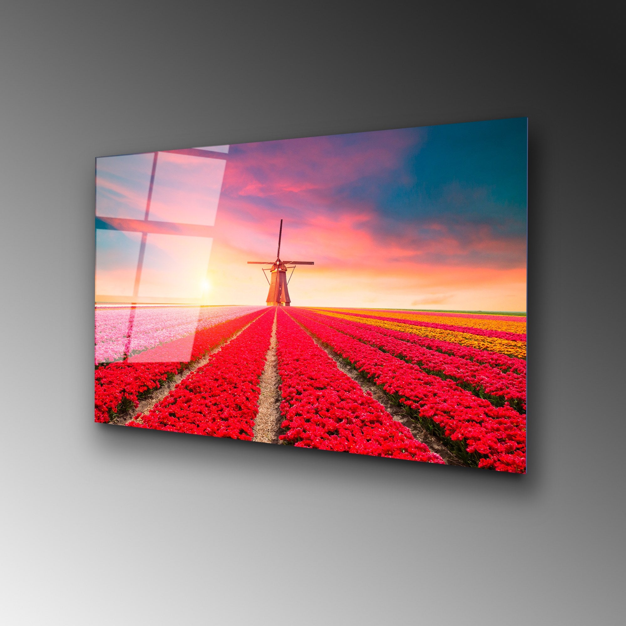 Quadro Decorativo em Vidro Temperado UV-325 – Multicolor – 50 x 70 cm (4 mm)