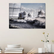 Quadro Decorativo em Vidro Temperado UV-326, 50 x 70 cm, Multicolor, 4 mm