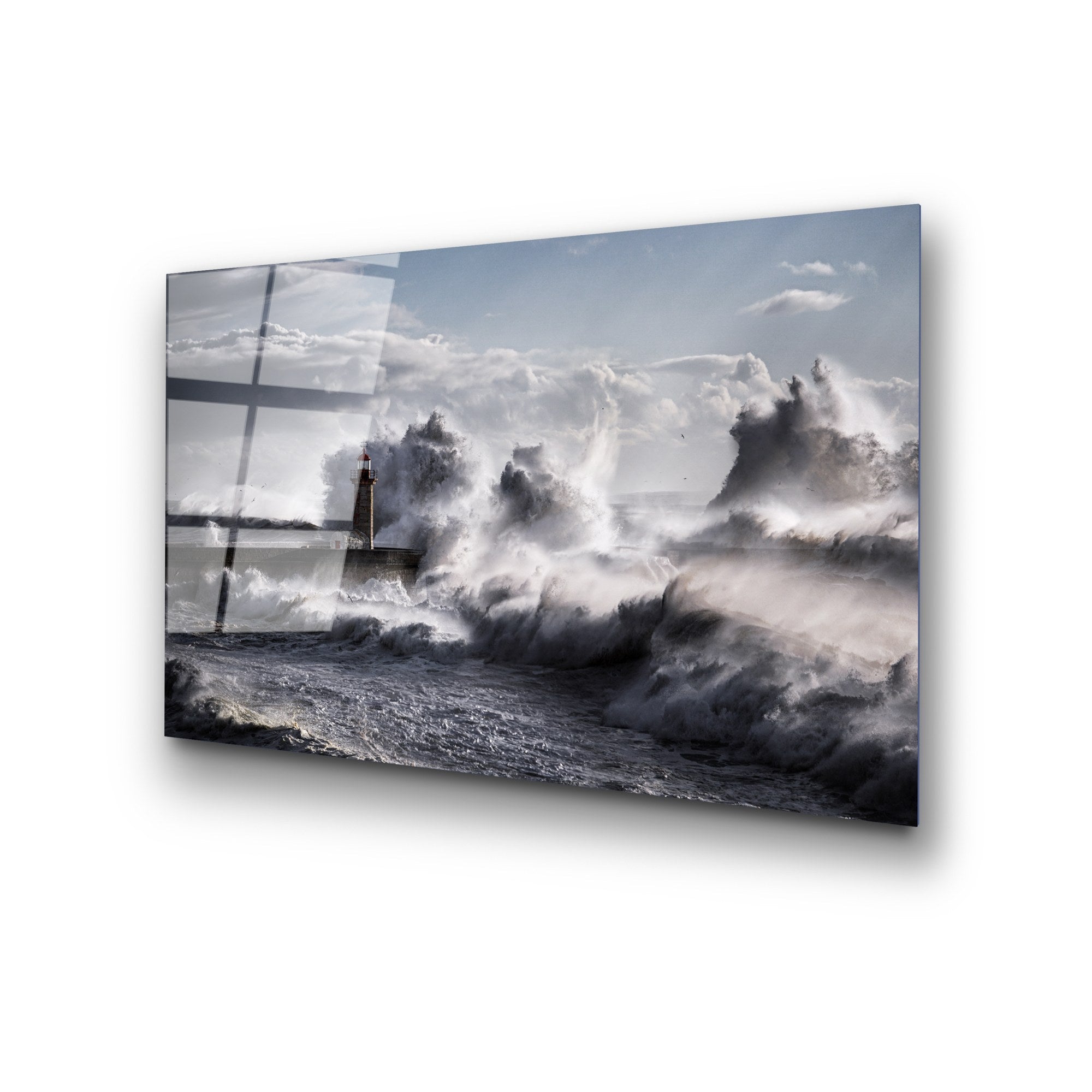 Quadro Decorativo em Vidro Temperado UV-326, 50 x 70 cm, Multicolor, 4 mm