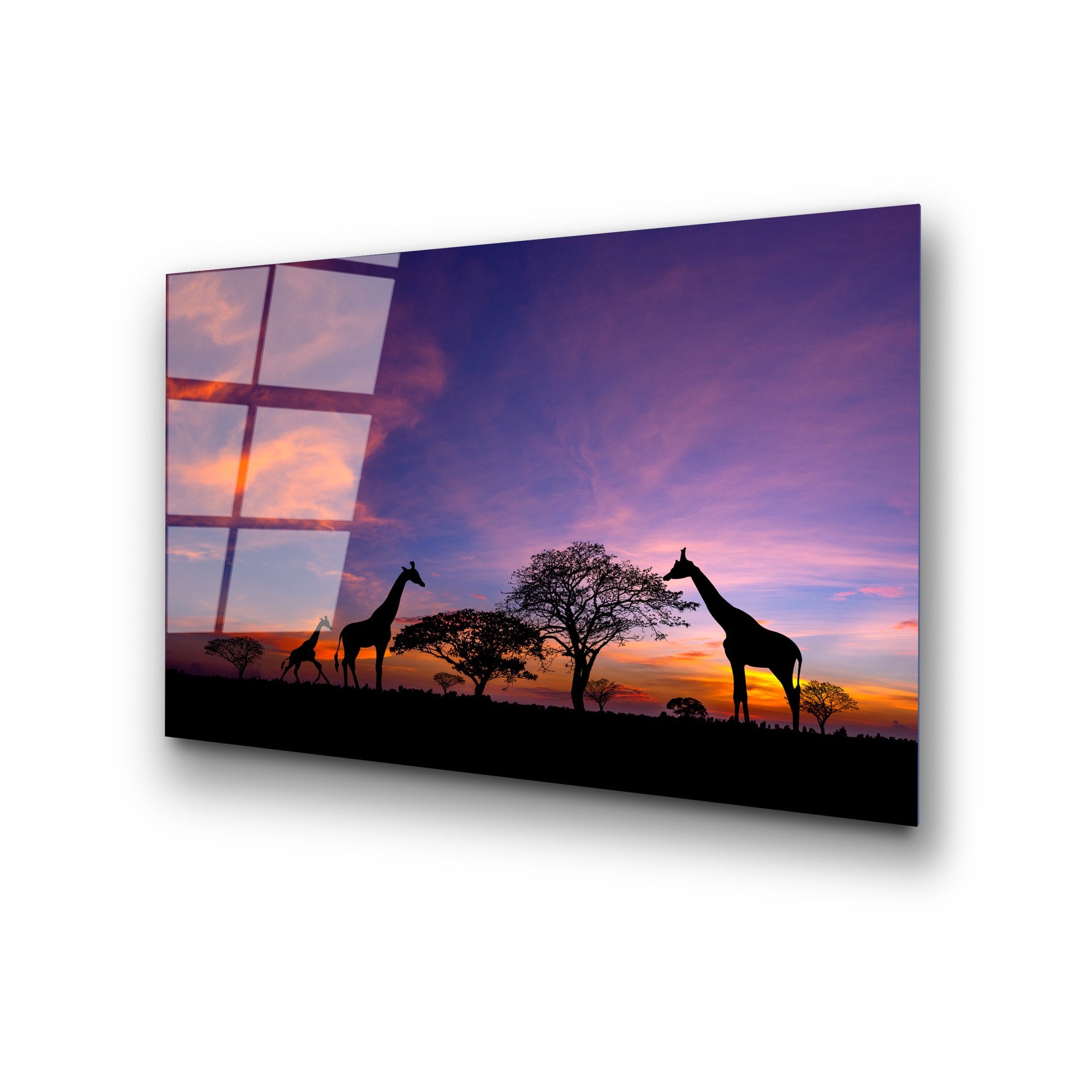 Quadro Decorativo em Vidro Temperado UV-327 Multicolor 50 x 70 cm (4 mm)