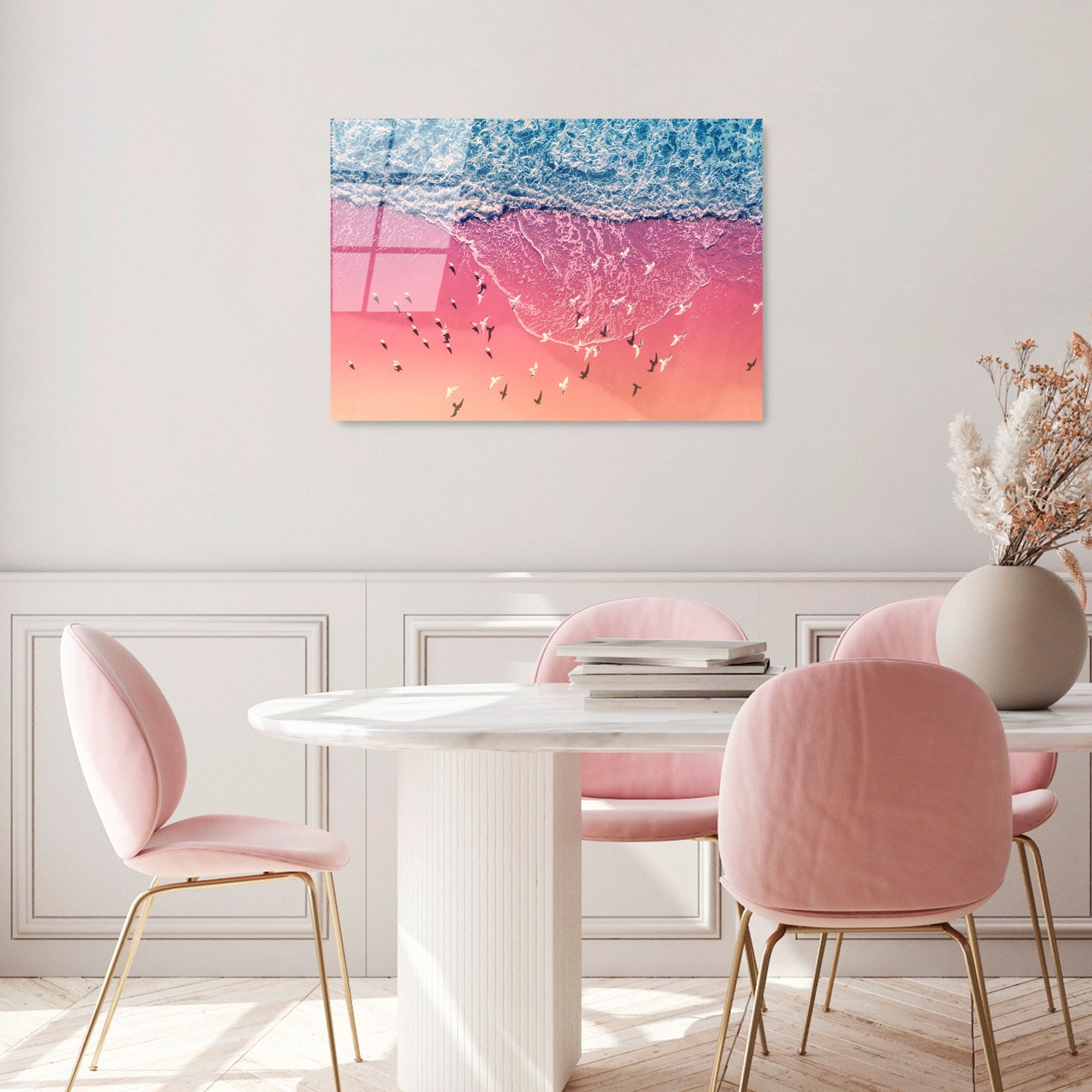 Quadro Decorativo em Vidro Temperado 4 mm 50x70 cm Multicolor – UV-328 (Ref. 123BZM1422)