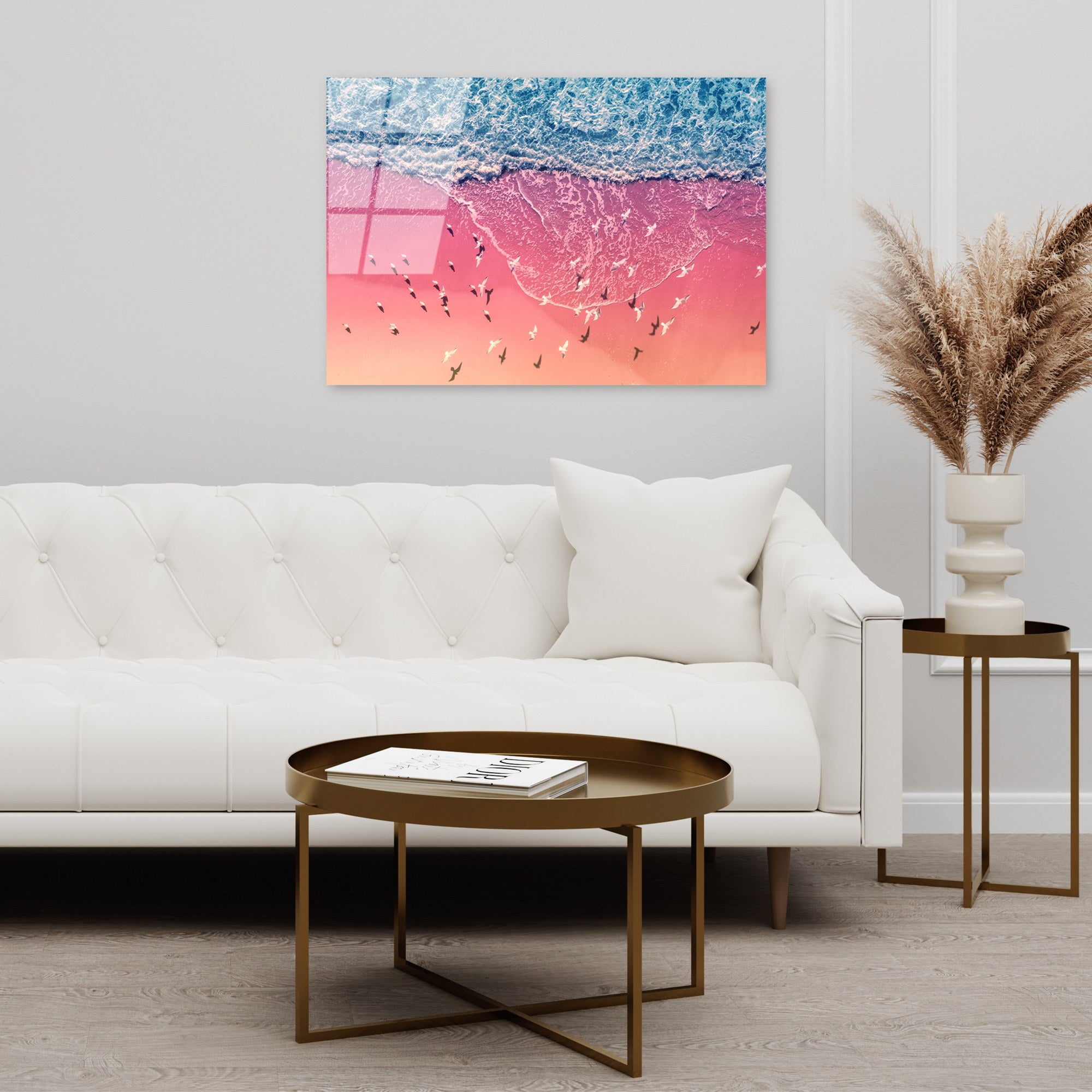 Quadro Decorativo em Vidro Temperado 4 mm 50x70 cm Multicolor – UV-328 (Ref. 123BZM1422)