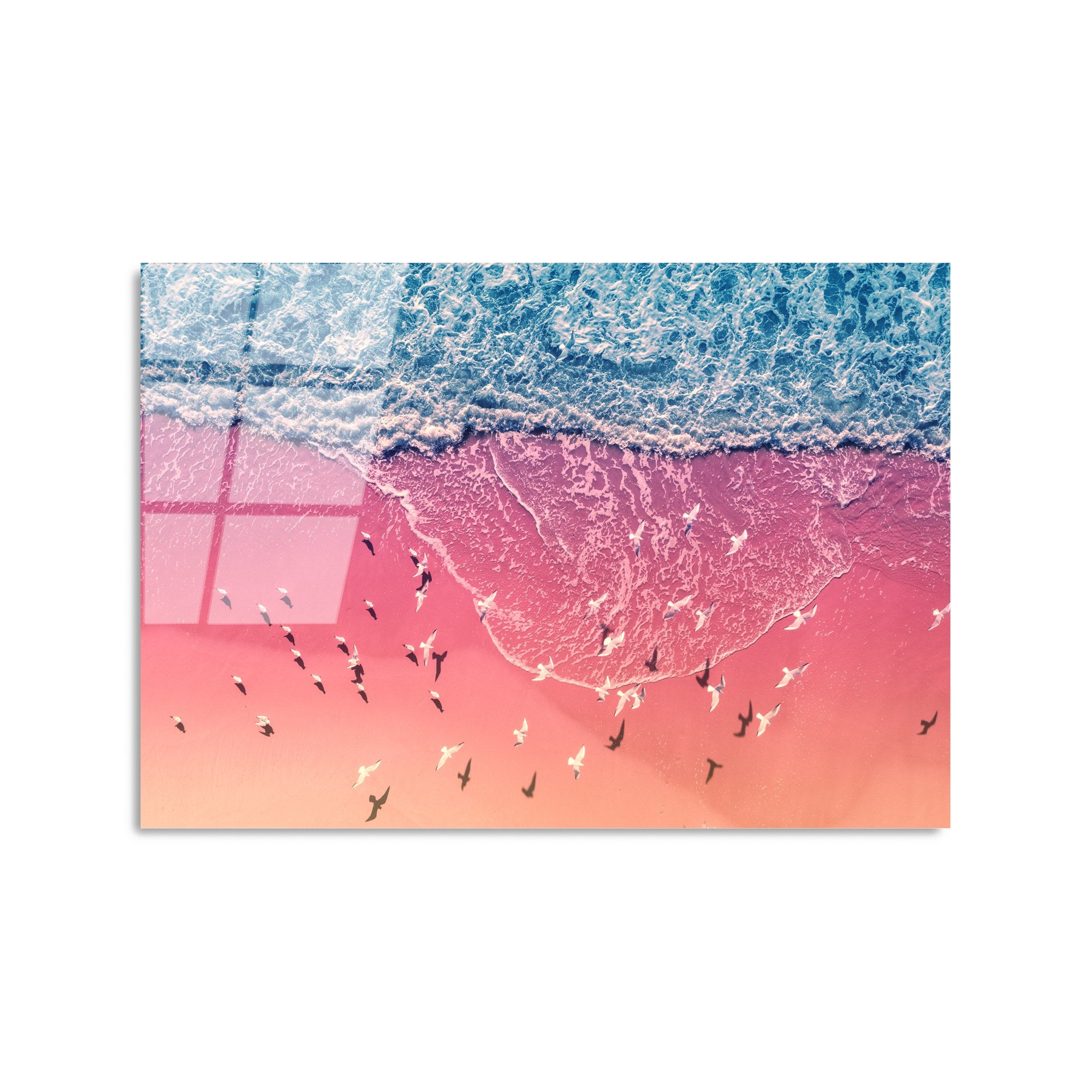 Quadro Decorativo em Vidro Temperado 4 mm 50x70 cm Multicolor – UV-328 (Ref. 123BZM1422)