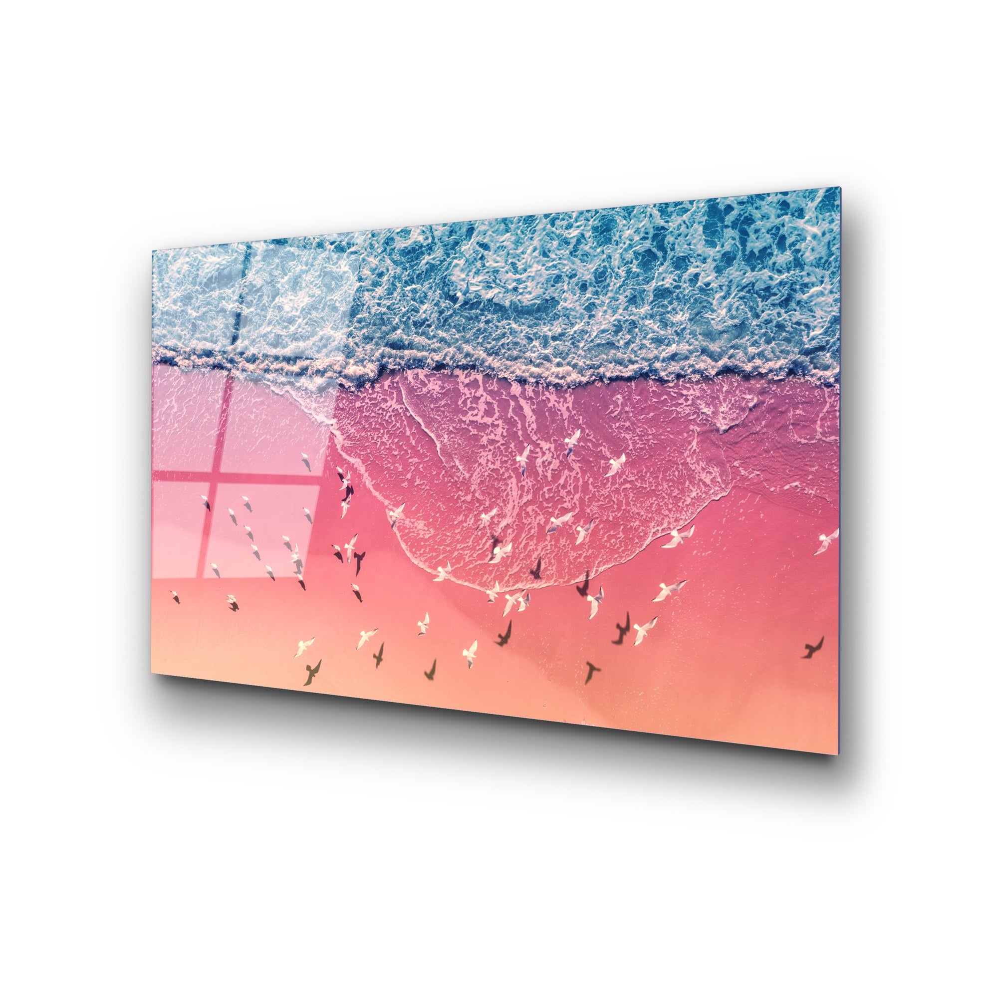 Quadro Decorativo em Vidro Temperado 4 mm 50x70 cm Multicolor – UV-328 (Ref. 123BZM1422)